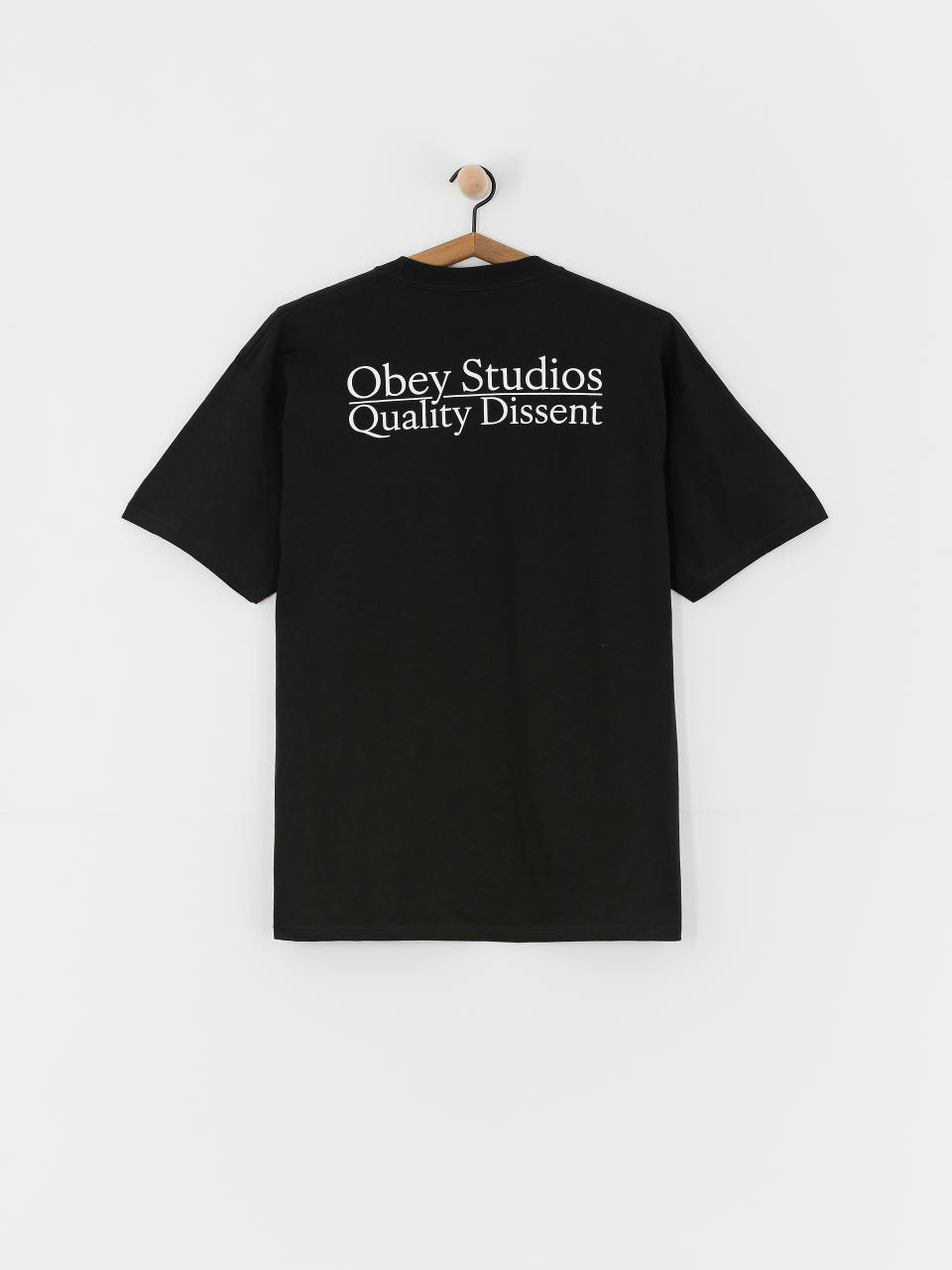 T-shirt OBEY Studios Quality Dissent (black)