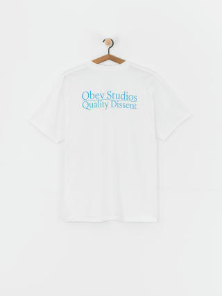 T-shirt OBEY Studios Quality Dissent (white)