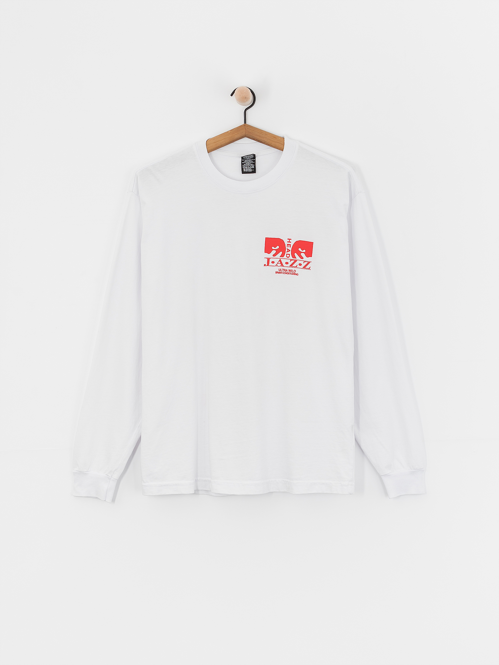 Longsleeve OBEY Jazz Head (white)