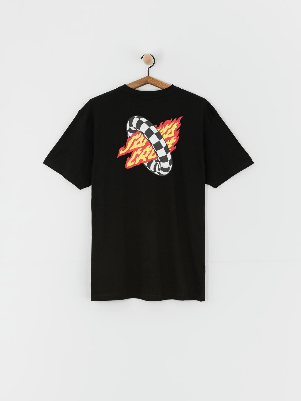 T-shirt Santa Cruz Goal Flame (black)