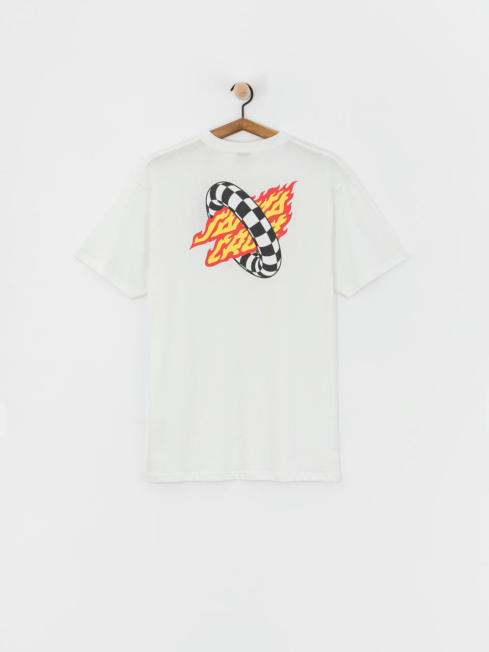 T-shirt Santa Cruz Goal Flame (white)