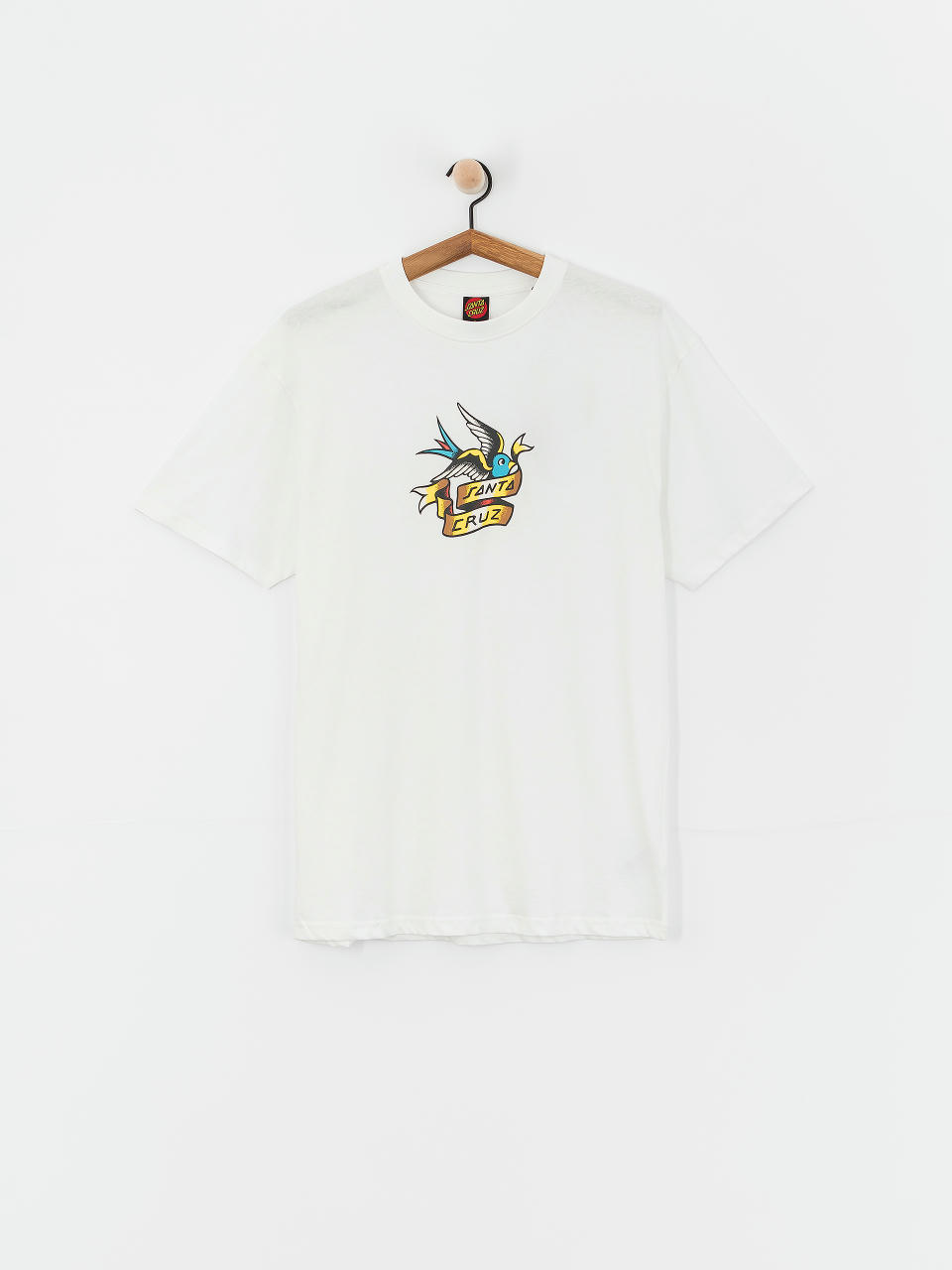 T-shirt Santa Cruz Sommer Sparrow Front (white)