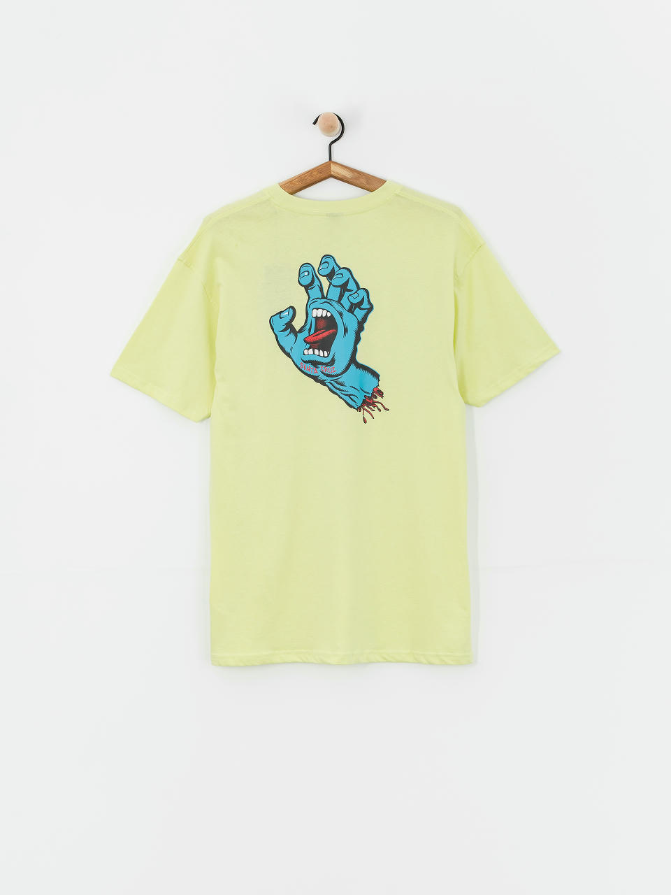 T-shirt Santa Cruz Screaming Hand Chest (matcha)