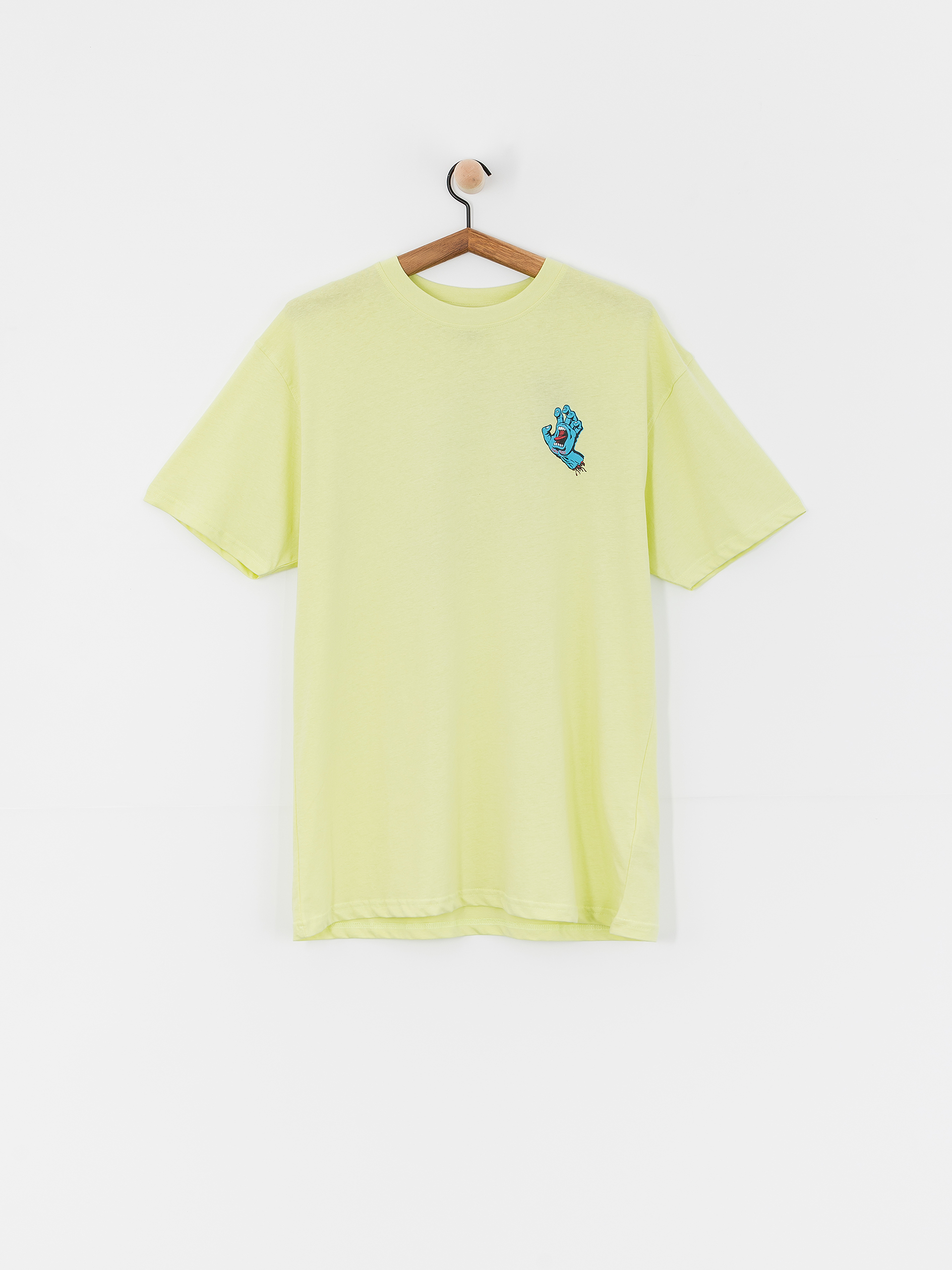 T-shirt Santa Cruz Screaming Hand Chest (matcha)