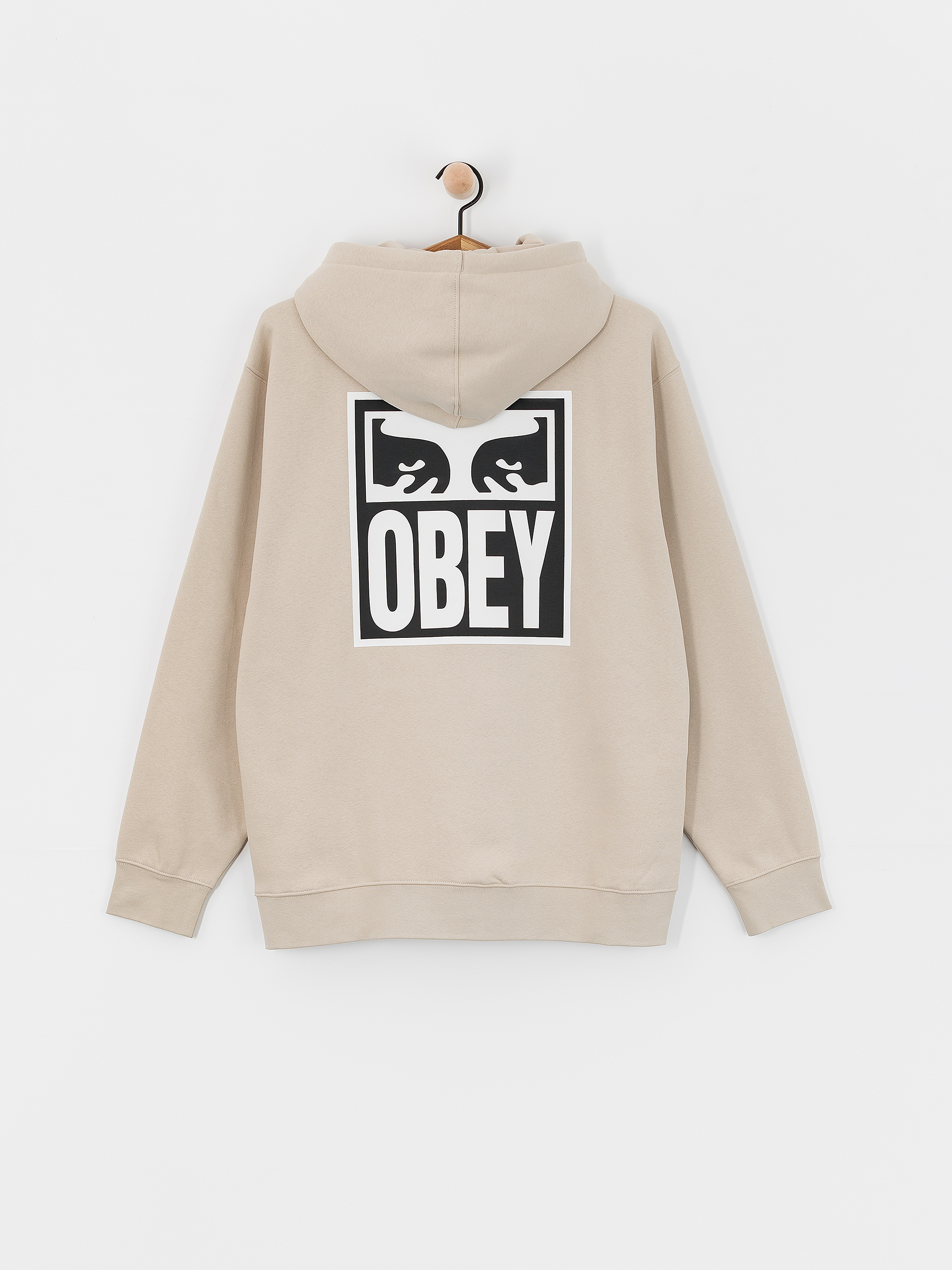 Bluza z kapturem OBEY Eyes Icon HD (silver grey)