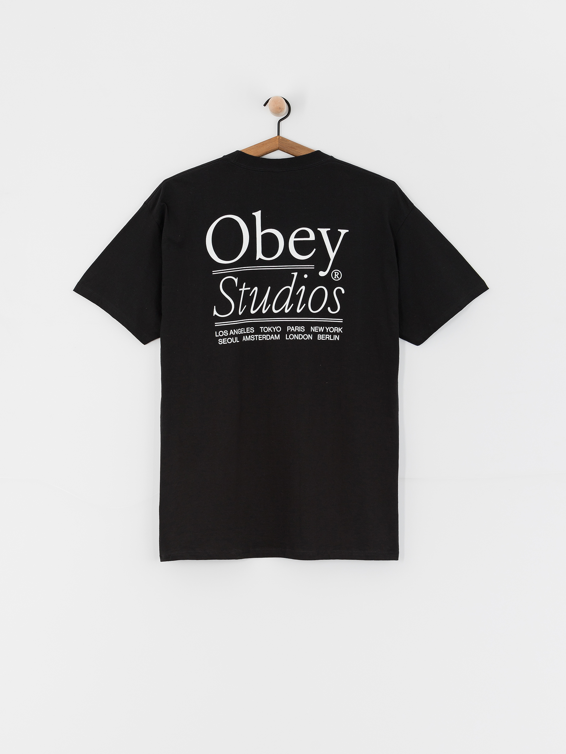 T-shirt OBEY Studios (black)