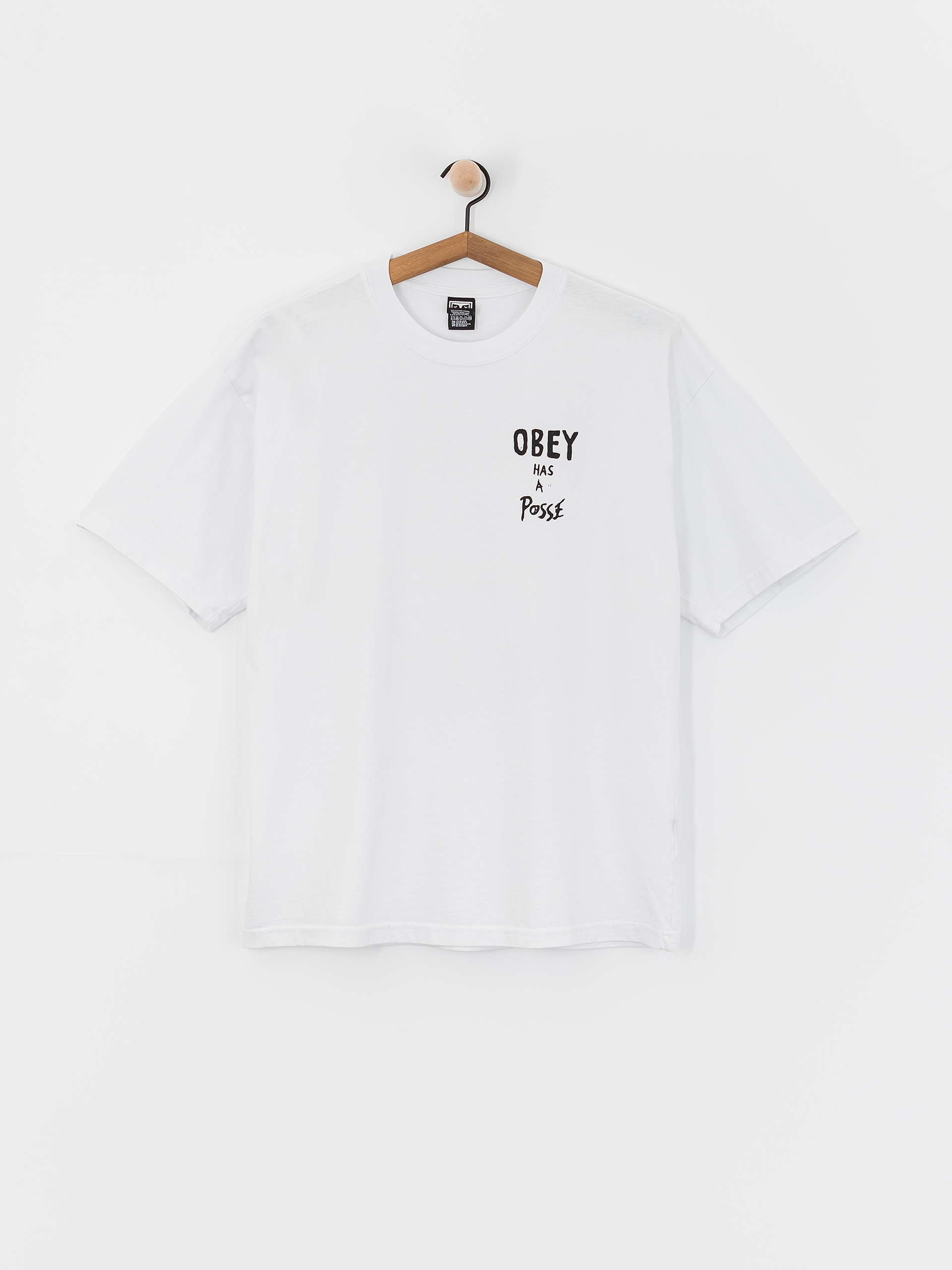 T-shirt OBEY Has A Posse (white)