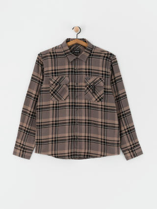 Koszula Brixton Bowery Flannel Ls (charcoal/black/cinder grey)