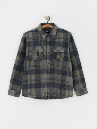 Koszula Brixton Bowery Arctic Stretch Ls (washed navy/beige plaid)