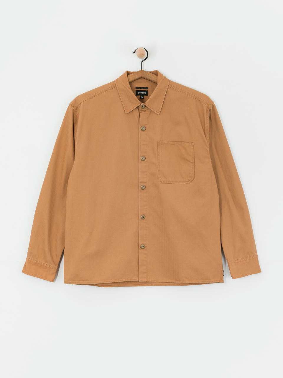 Koszula Brixton Selden Overshirt (tobacco brown worn wash)