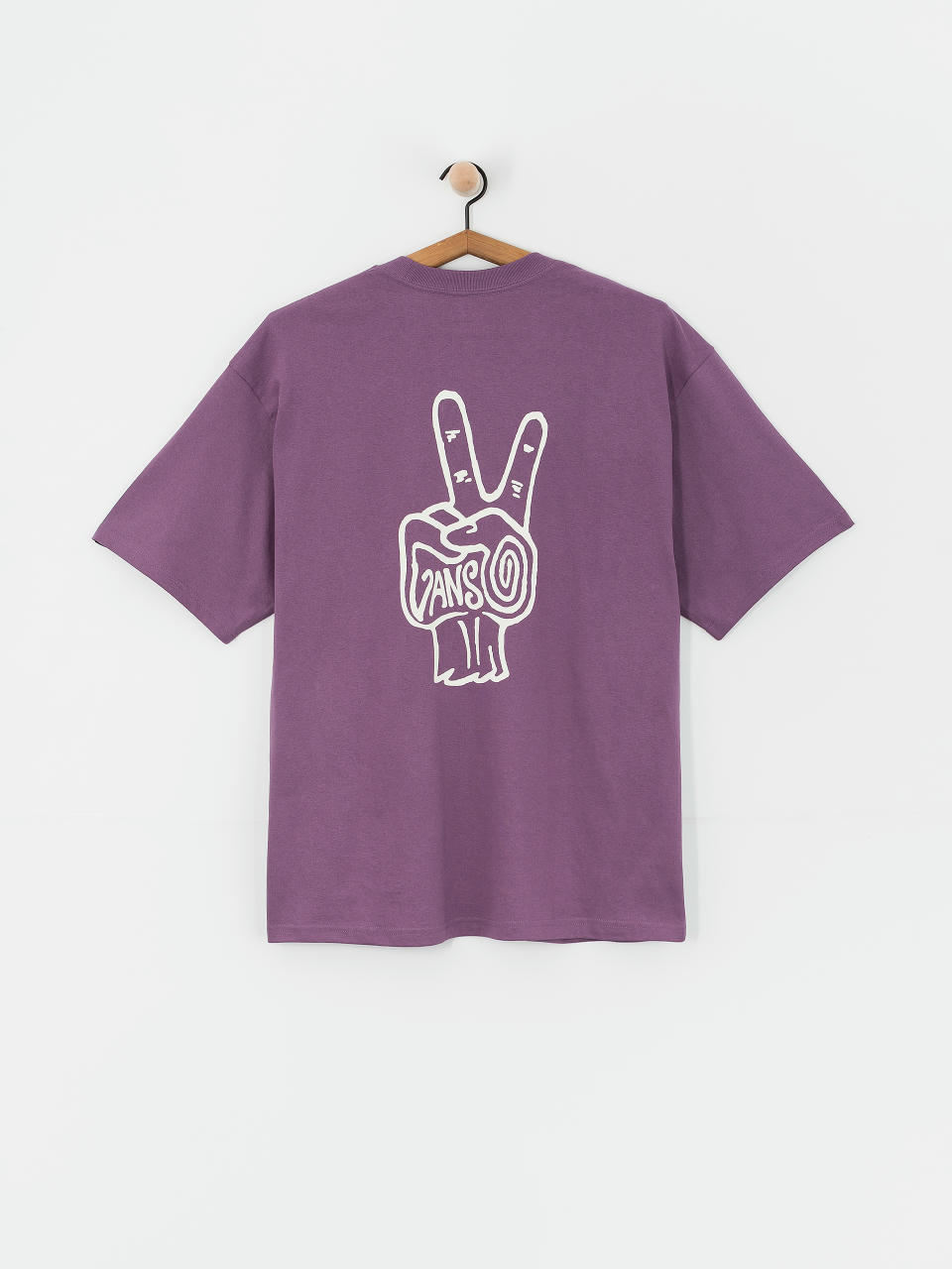 T-shirt Vans V Hand Loose (grape jam)