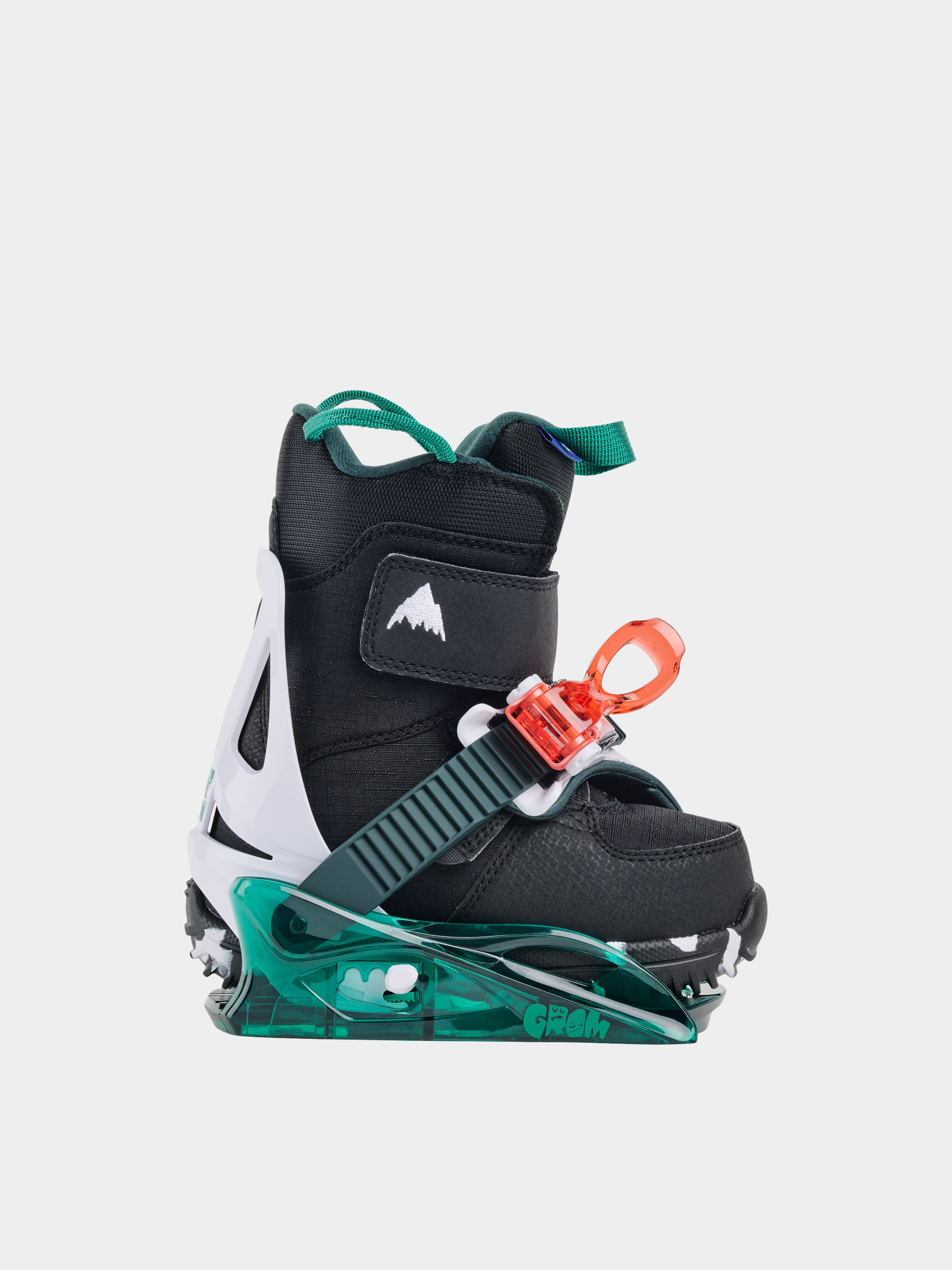 Wiązania snowboardowe Burton Mini Grom JR (green/multi)