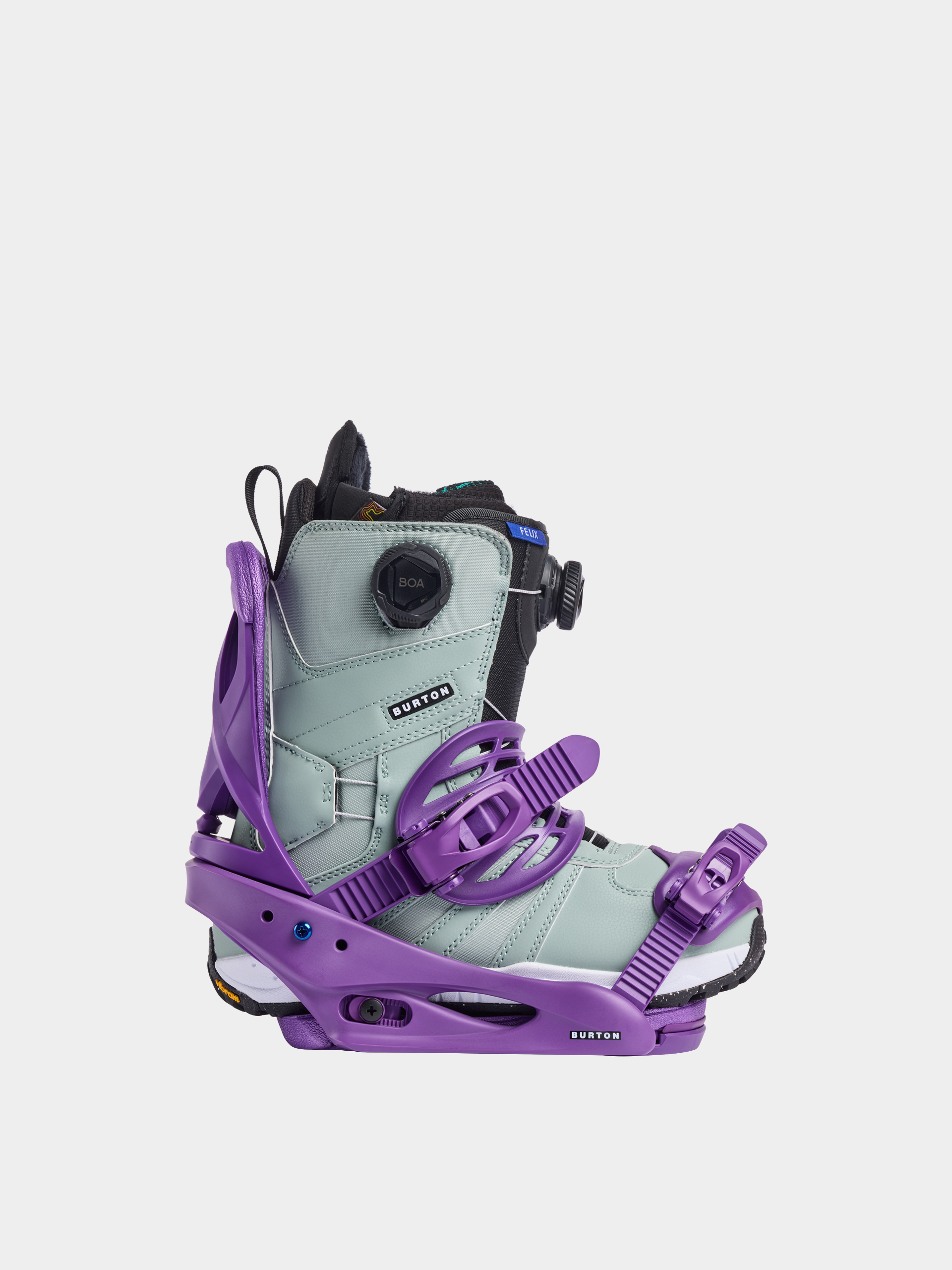 Wiązania snowboardowe Burton Scribe Wmn - fioletowy (imperial purple)