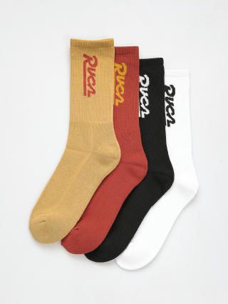 Skarpetki RVCA Rvca Seasonal Sock 4 Pack (multi)