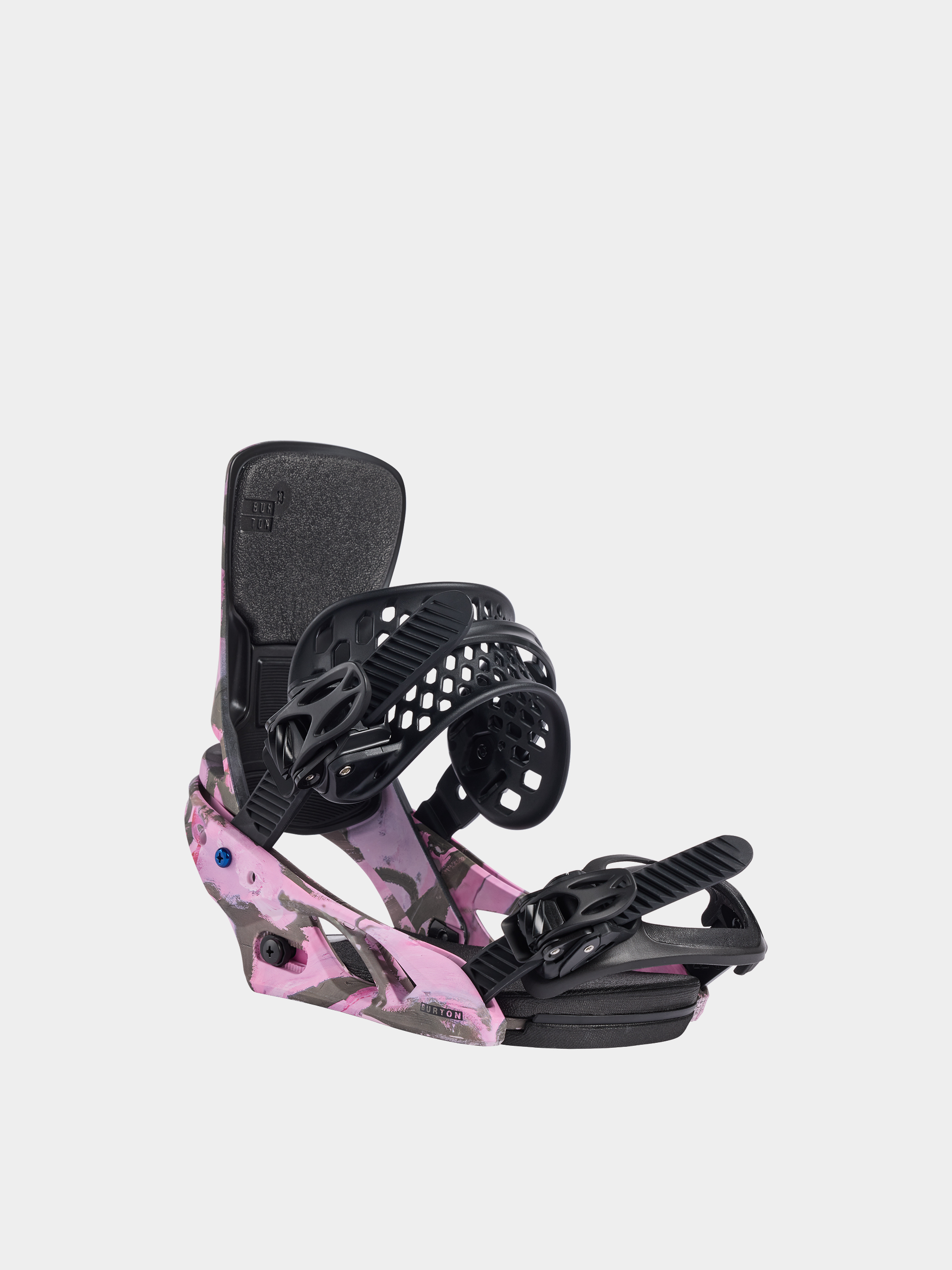 Damskie Wiązania snowboardowe Burton Lexa X (gray/pink)