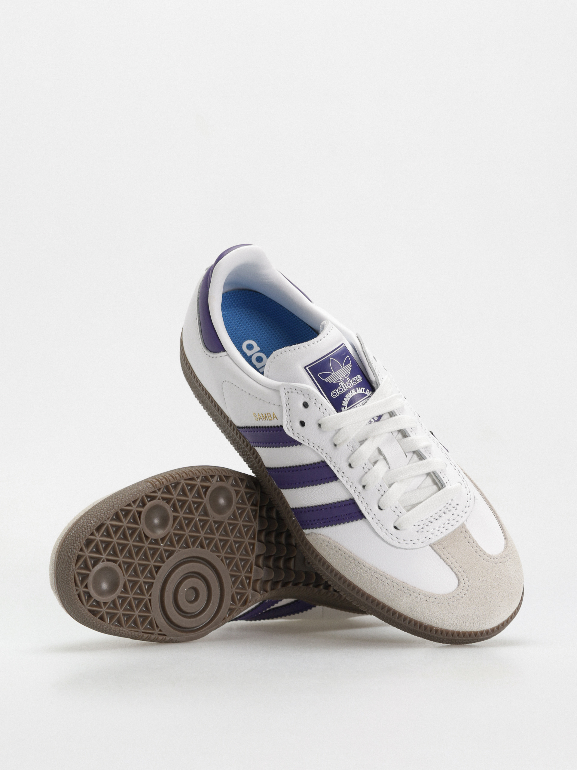 Buty adidas Samba ADV (ftwwht/cpurpl/goldmt)