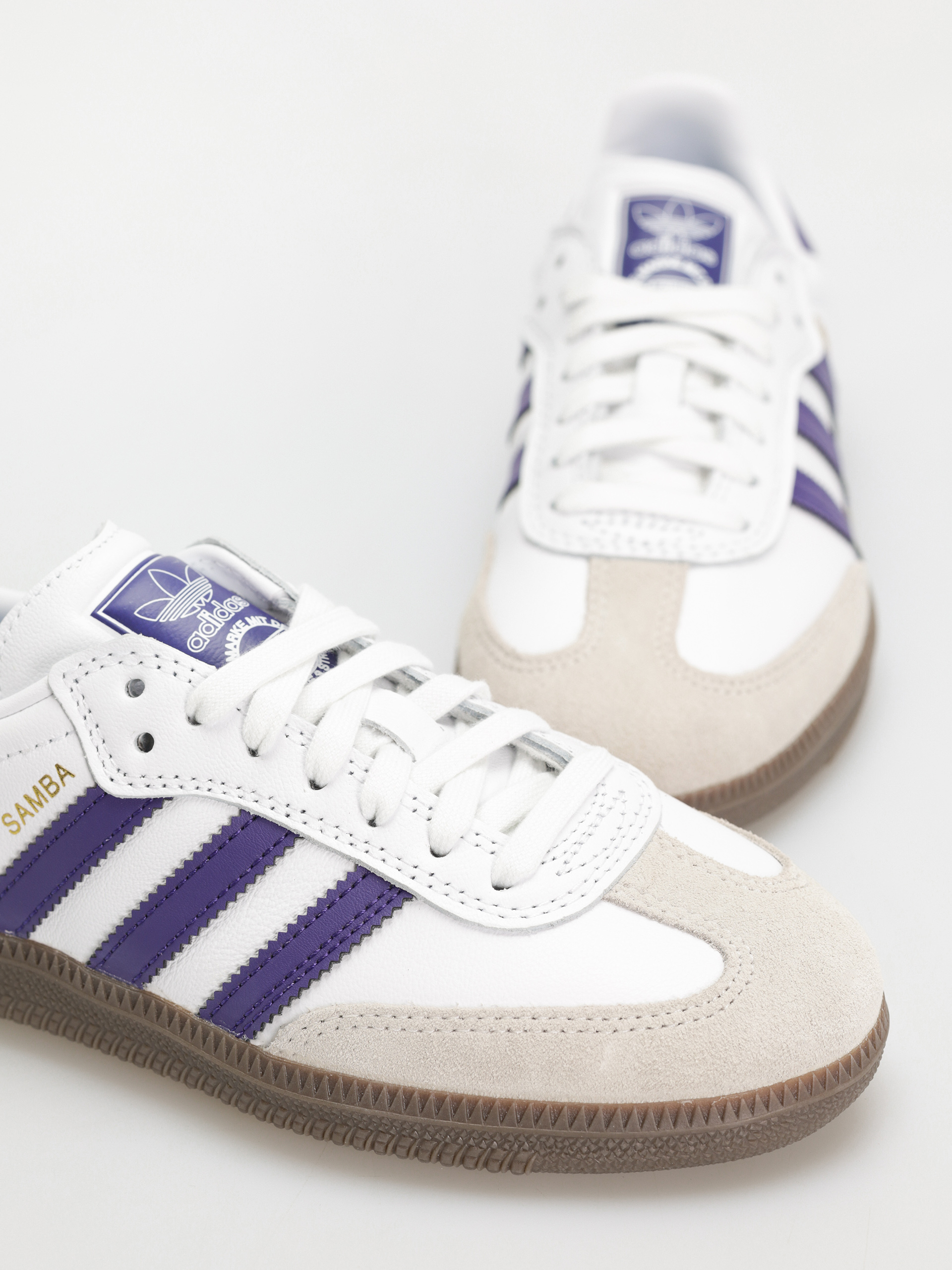 Buty adidas Samba ADV (ftwwht/cpurpl/goldmt)