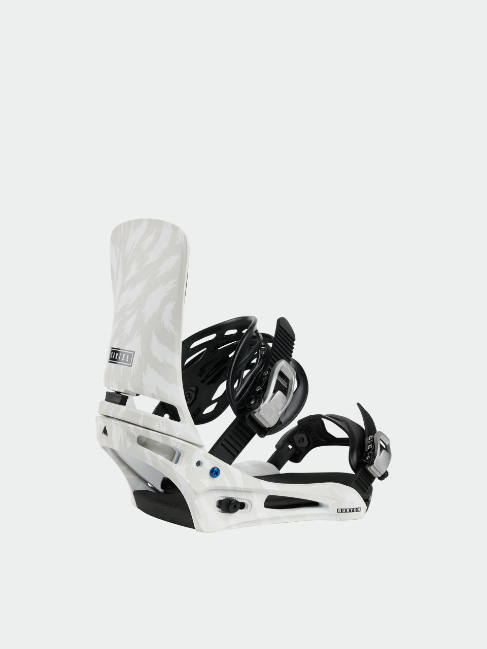 Wiązania snowboardowe Burton Cartel (gray/white)