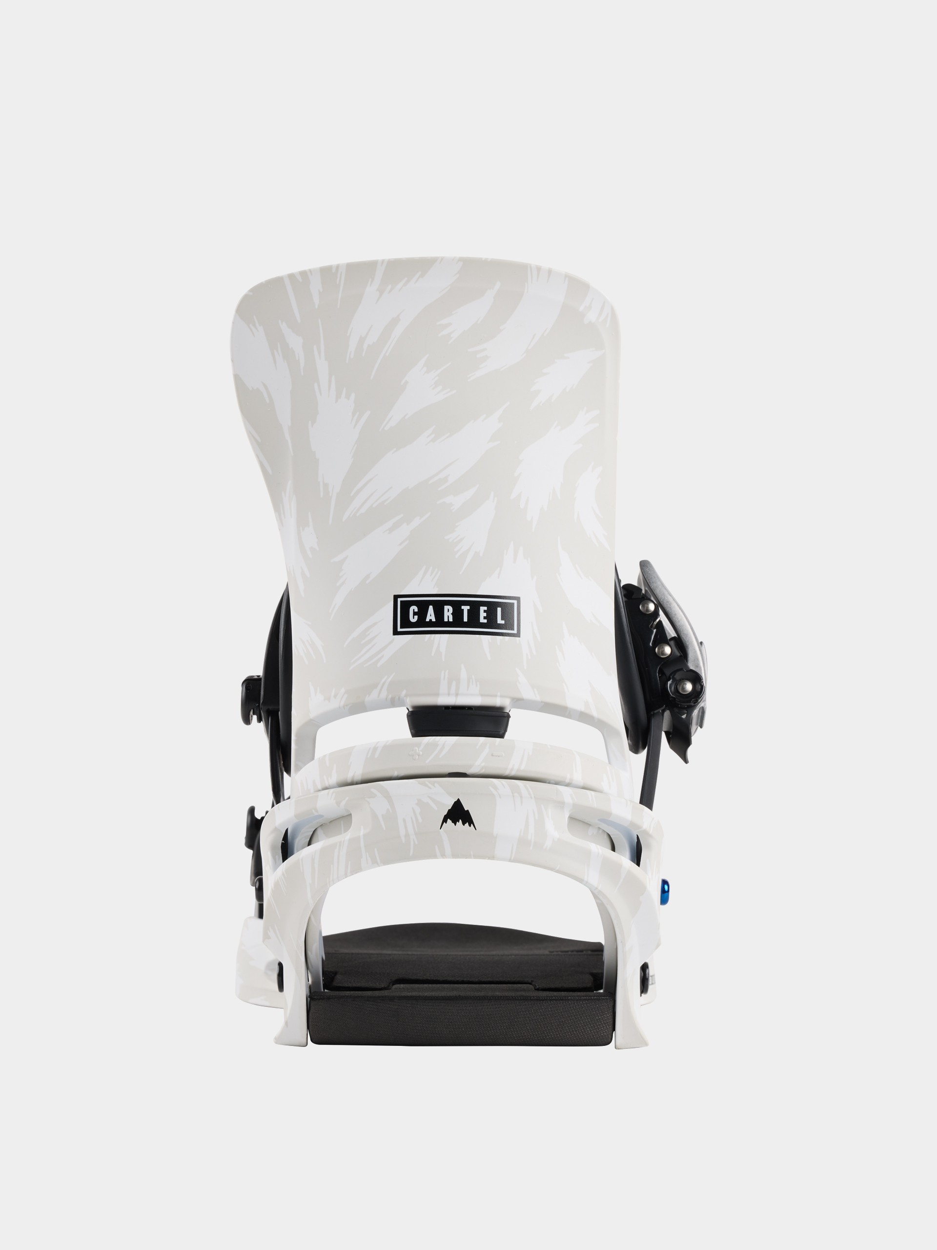 Męskie Wiązania snowboardowe Burton Cartel (gray/white)