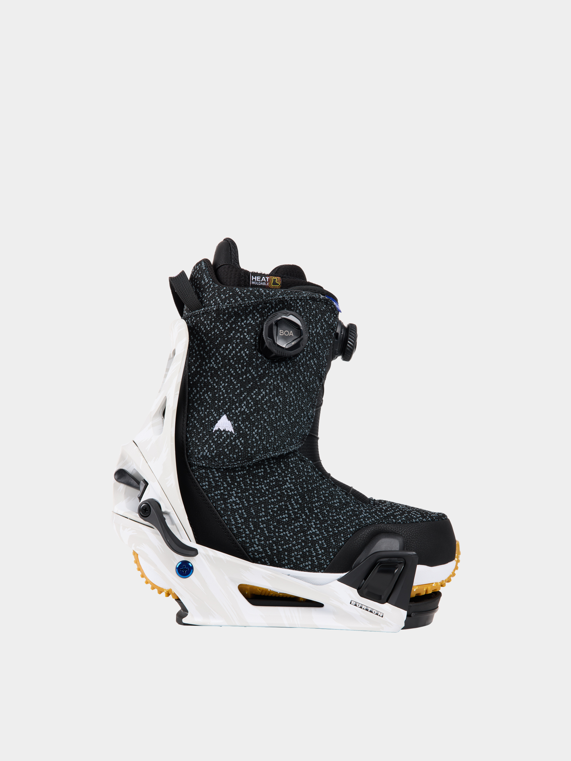 Męskie Wiązania snowboardowe Burton Step On Reflex (gray/white)