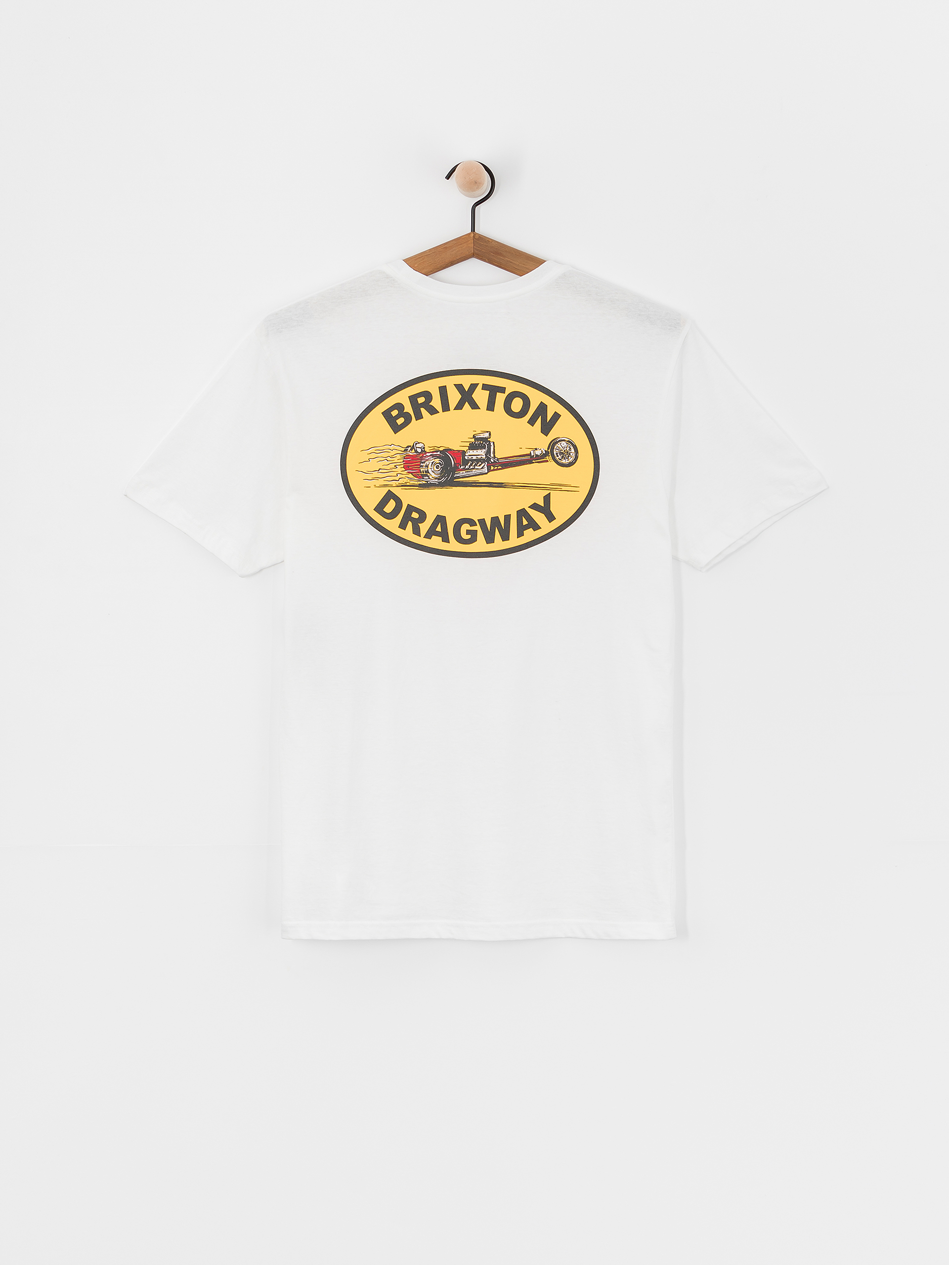 T-shirt Brixton Dragway Tlrt (white)