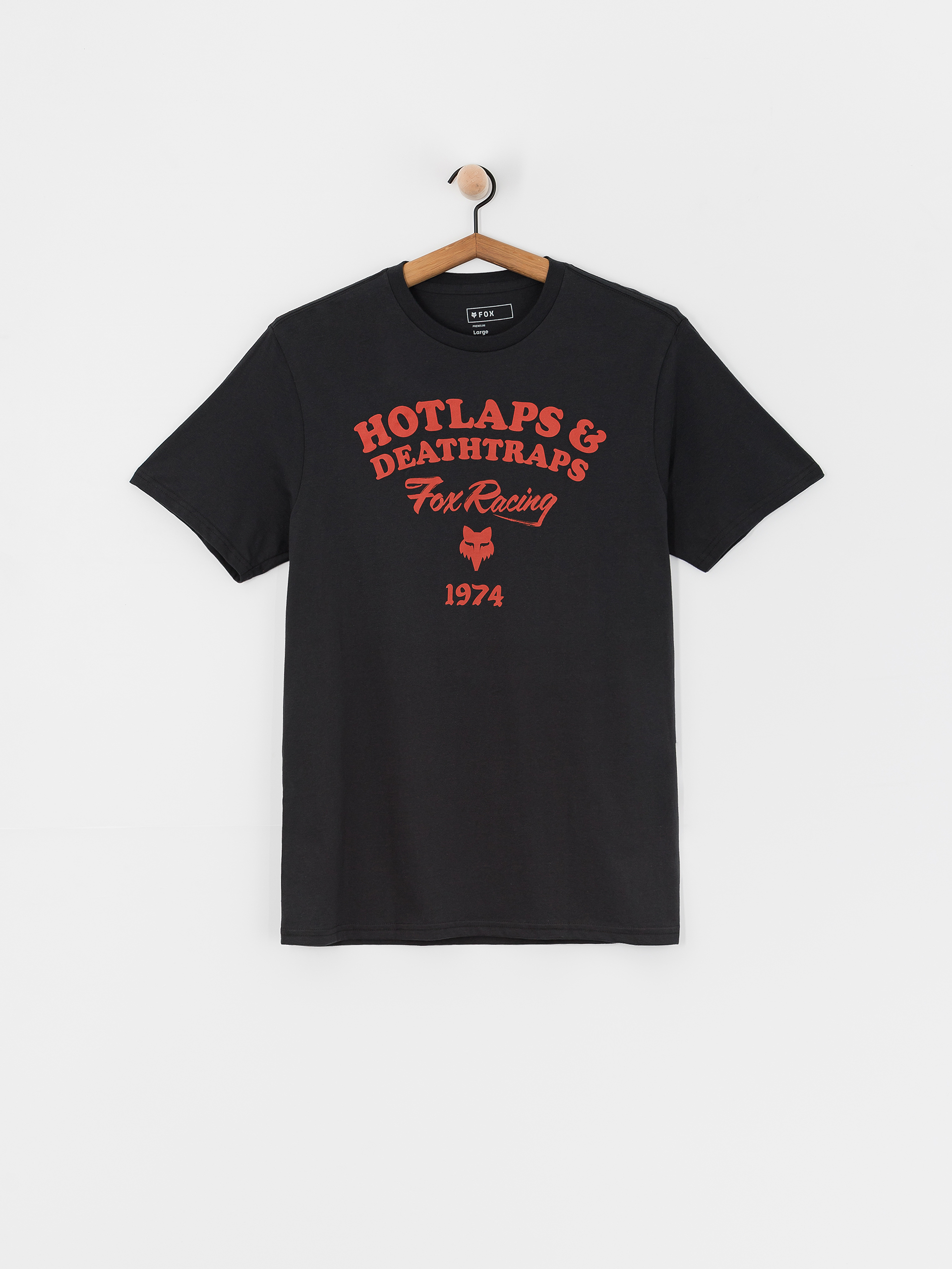 T-shirt Fox Hotlaps (black)