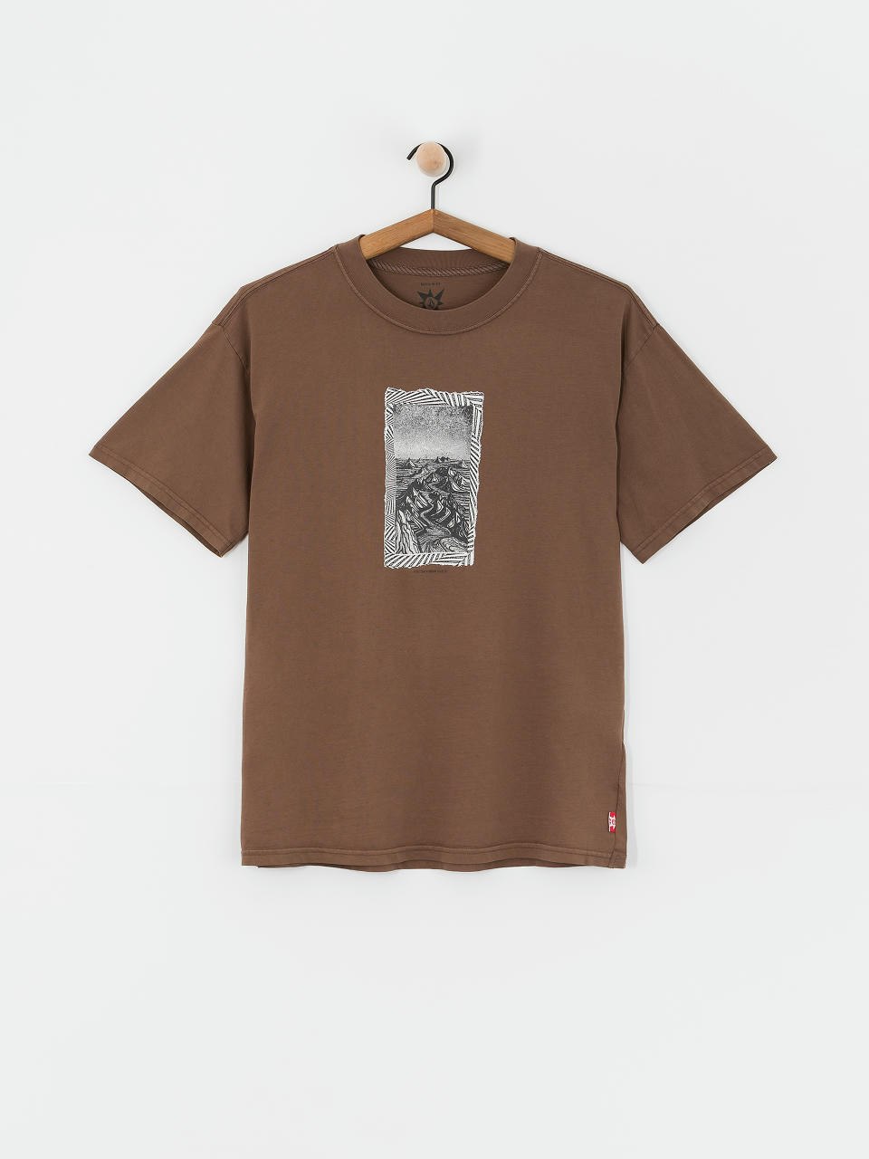 T-shirt Volcom Tt B Iguchi Valley (dark earth)