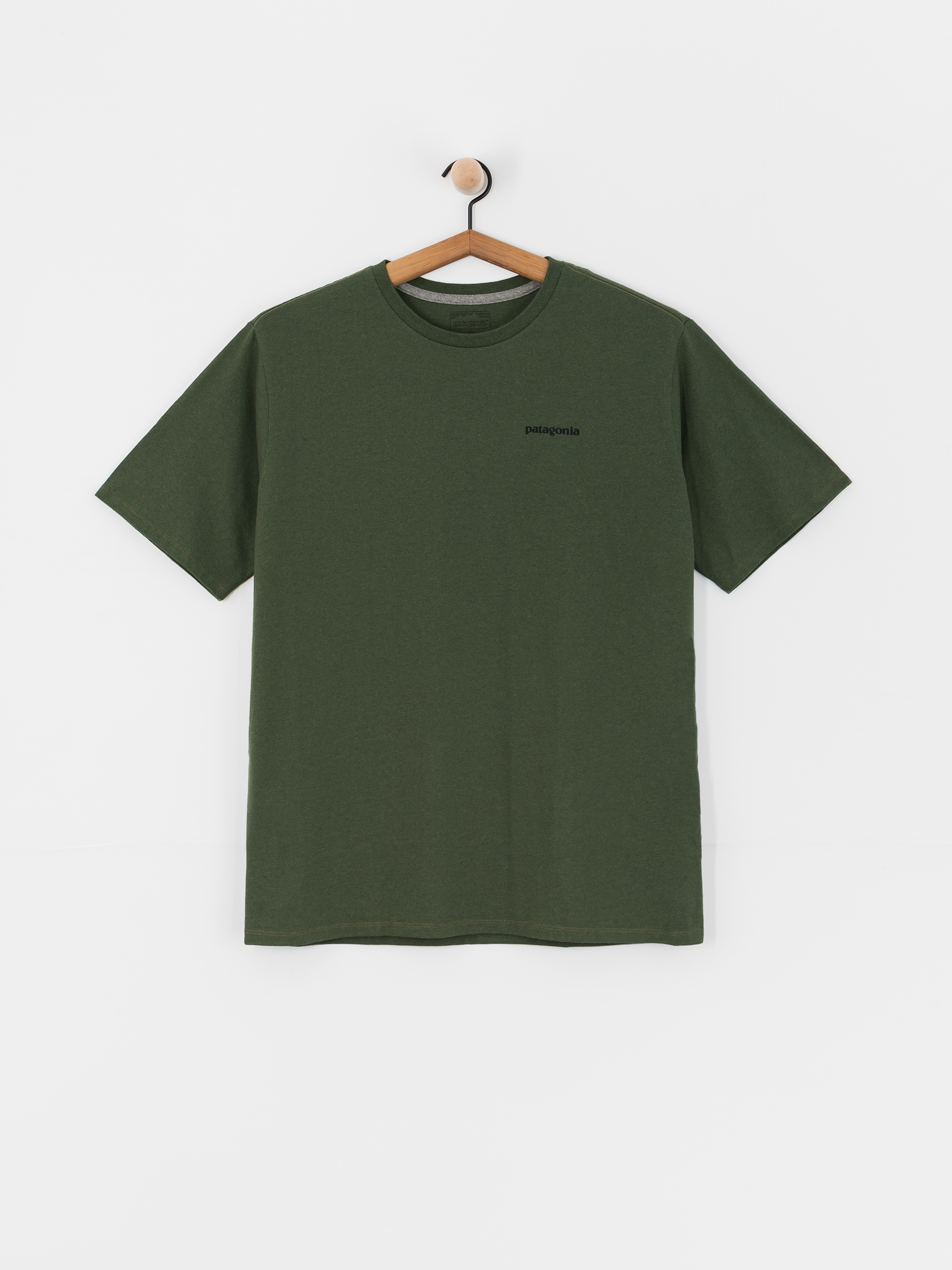 T-shirt Patagonia P 6 Logo Responsibili (torrey pine green)