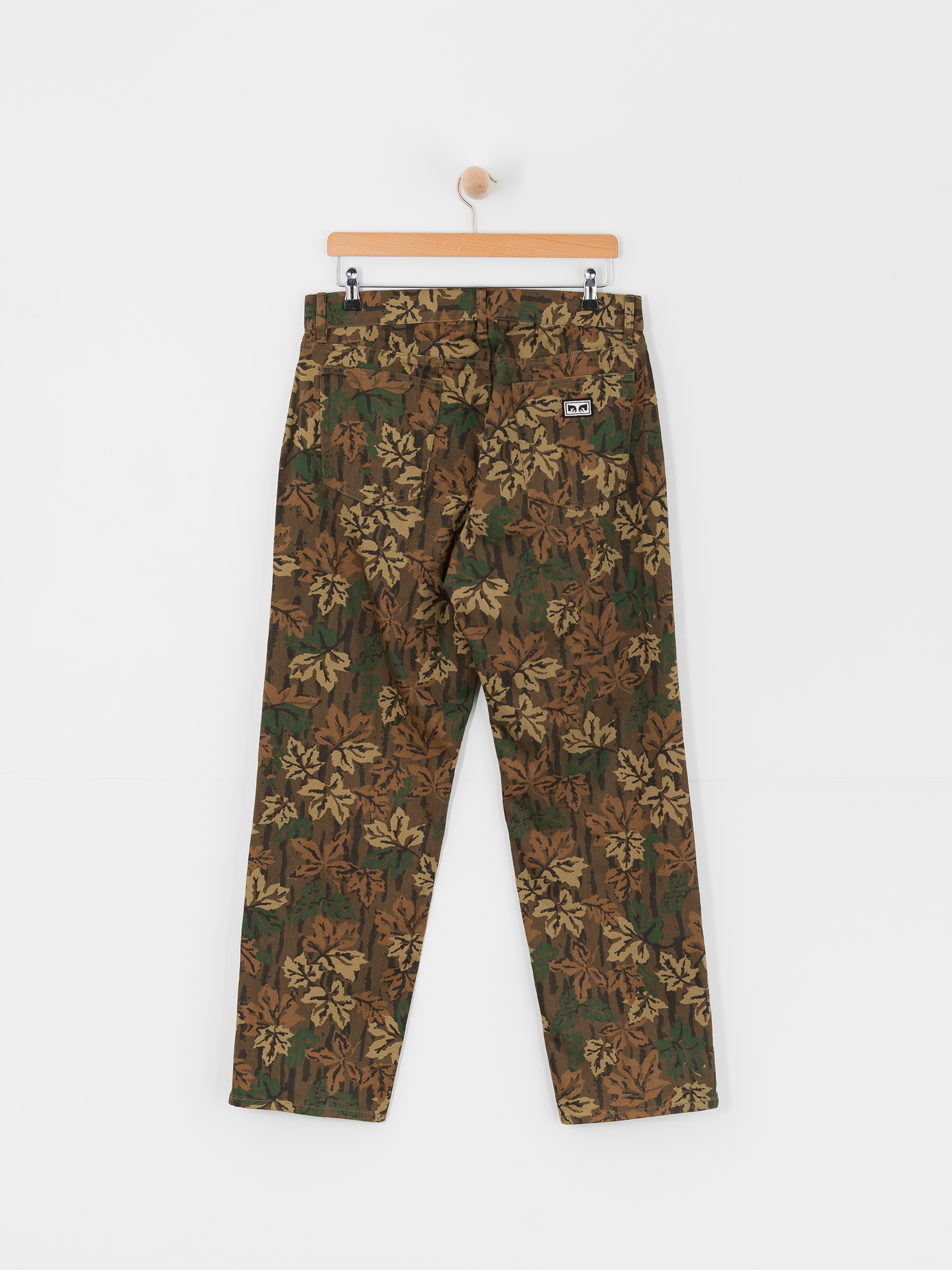 Spodnie OBEY Hardwork Printed Denim (mulled basil multi)