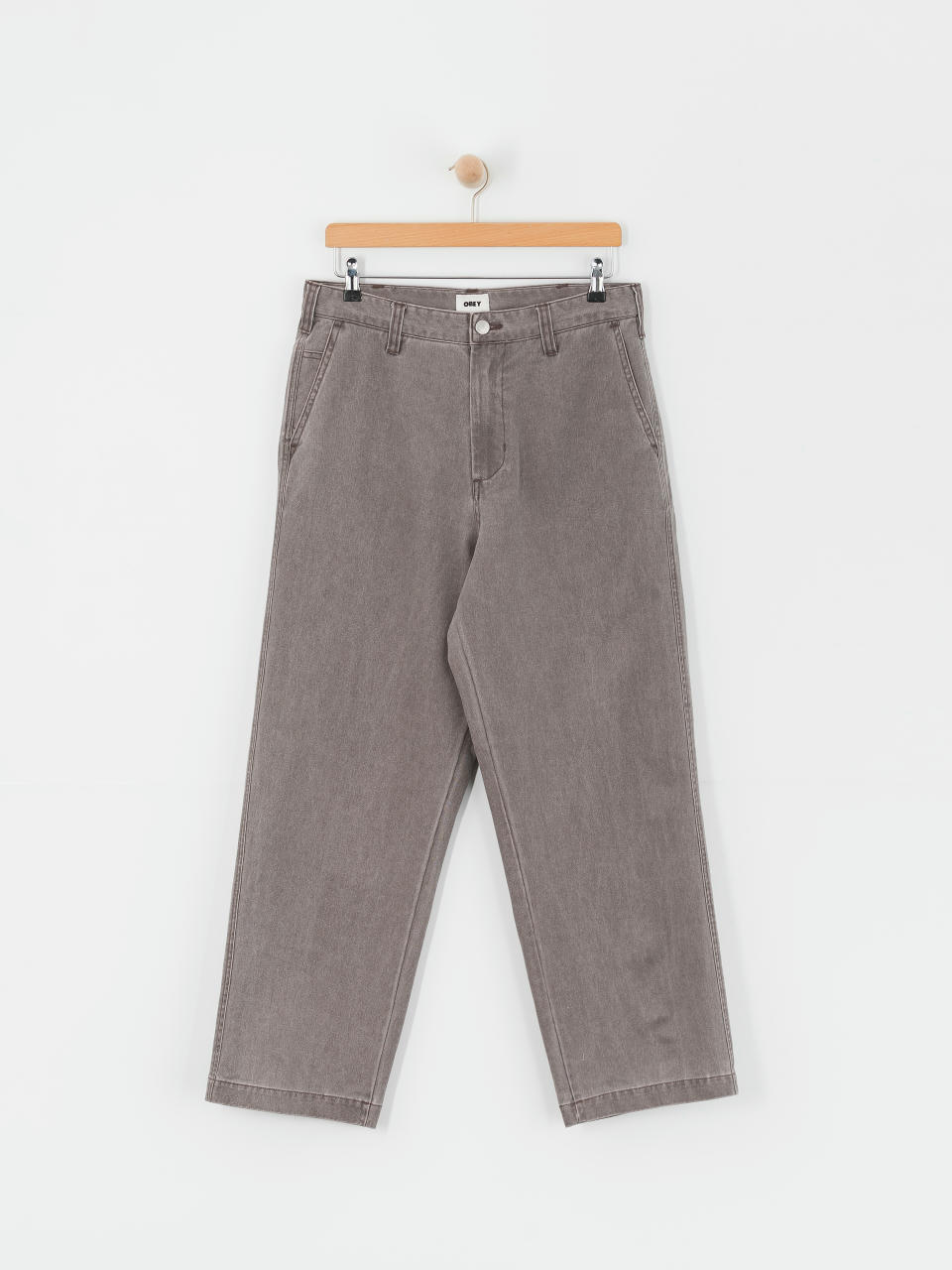 Spodnie OBEY Bigwig Chino (pigment java brown)