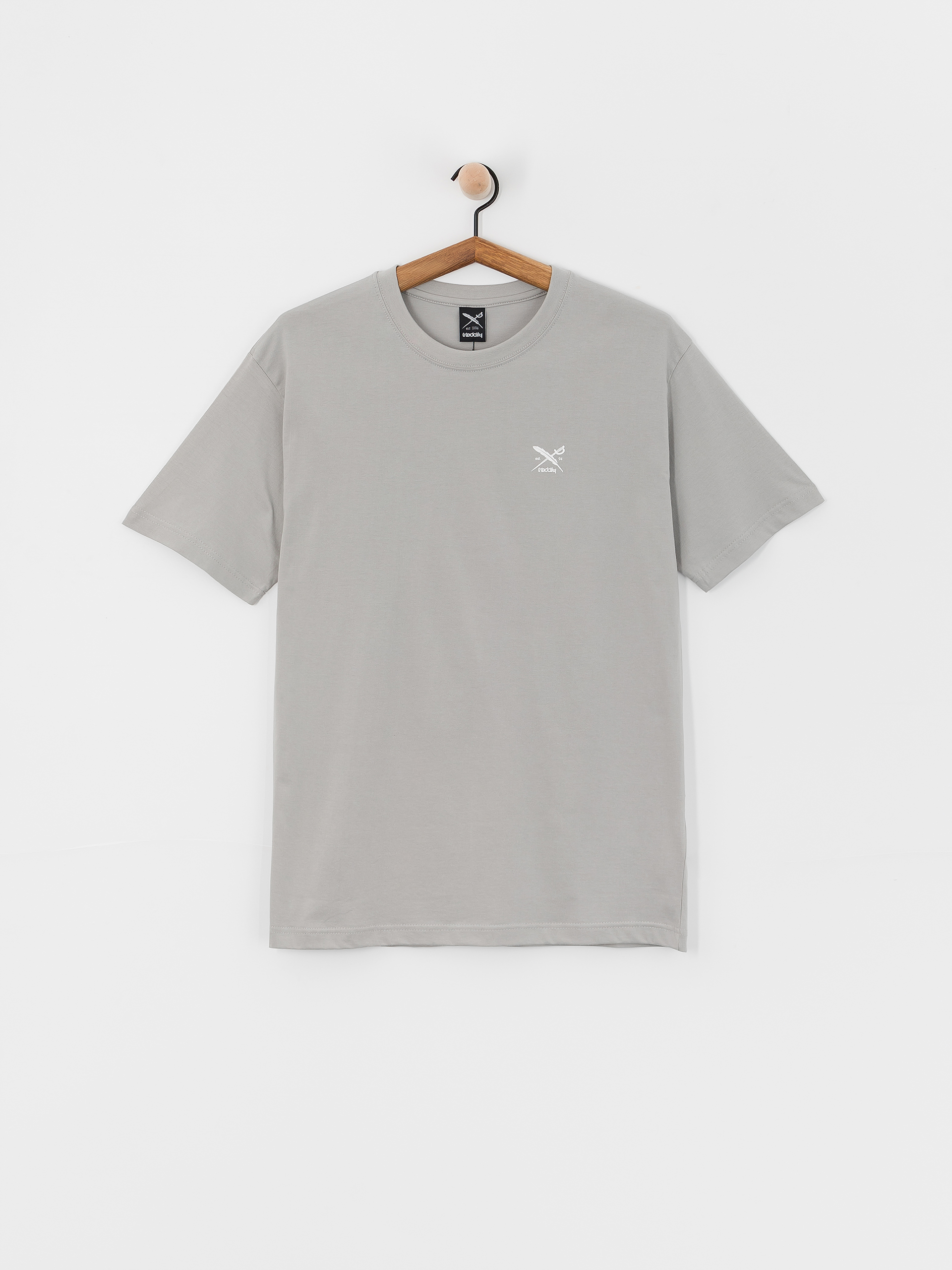 T-shirt Iriedaily Chestflag (cool grey)