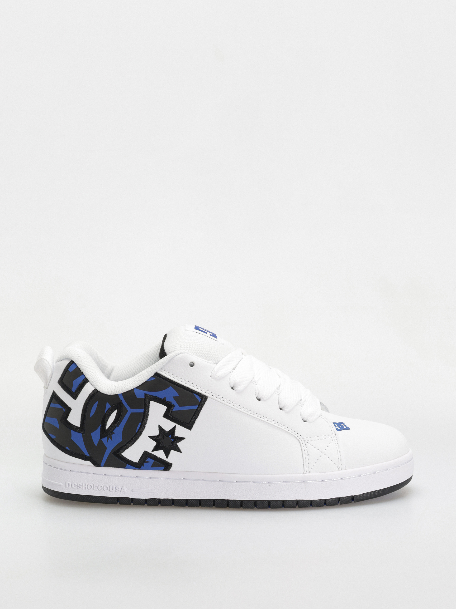 Buty DC Court Graffik (white/grey/blue)