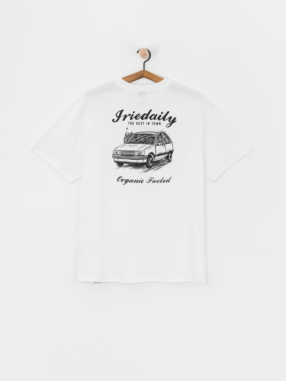 T-shirt Iriedaily Organic Fueled (white)