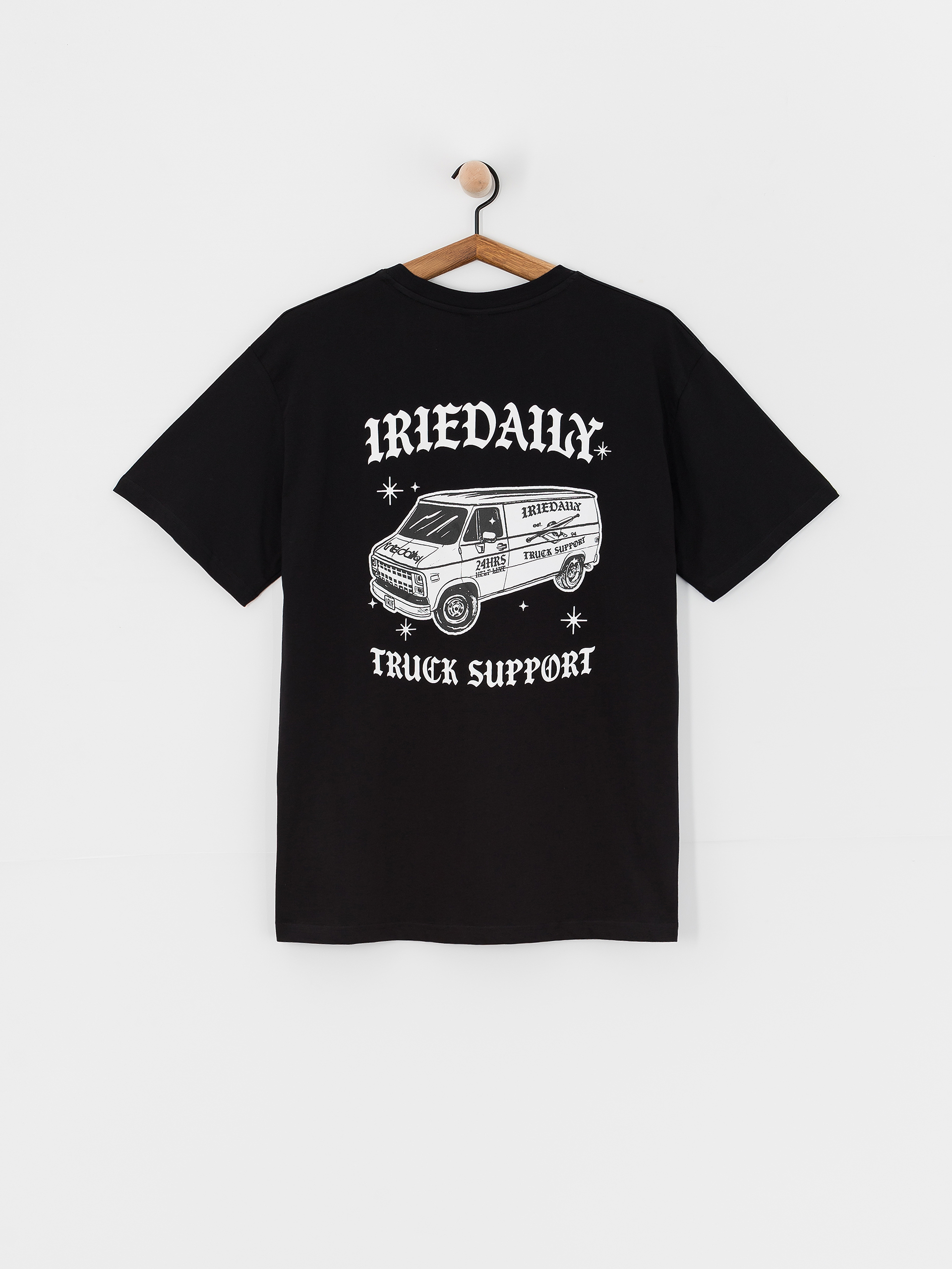 T-shirt Iriedaily Truck Support (black)