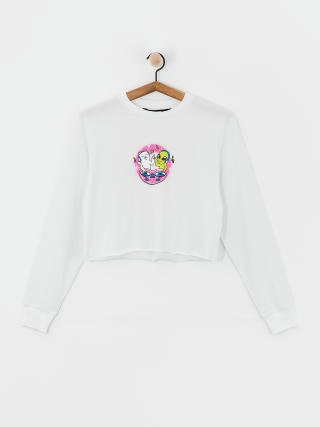 Longsleeve RipNDip Love Is Ripndip Cropped Wmn (white)