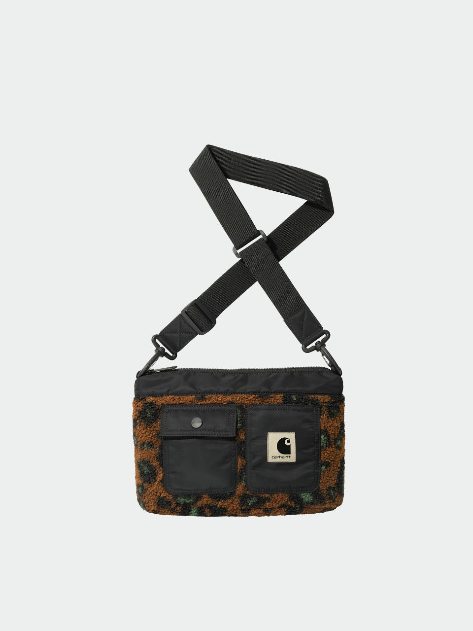 Torebka Carhartt WIP Orla Strap Bag (camo leo jacquard/tamarind/black)