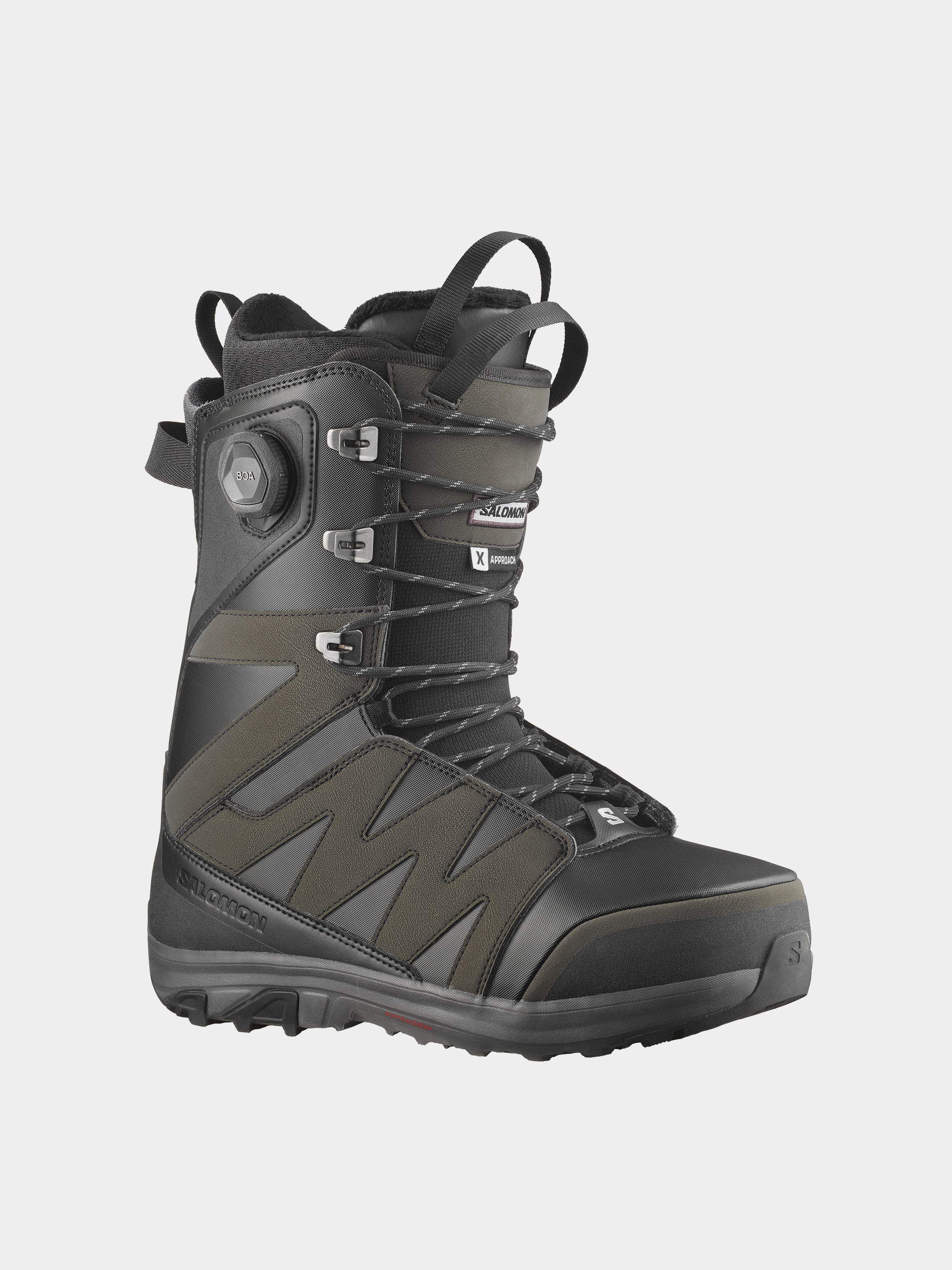 Buty snowboardowe Salomon X Approach Lace Sj Boa (black)