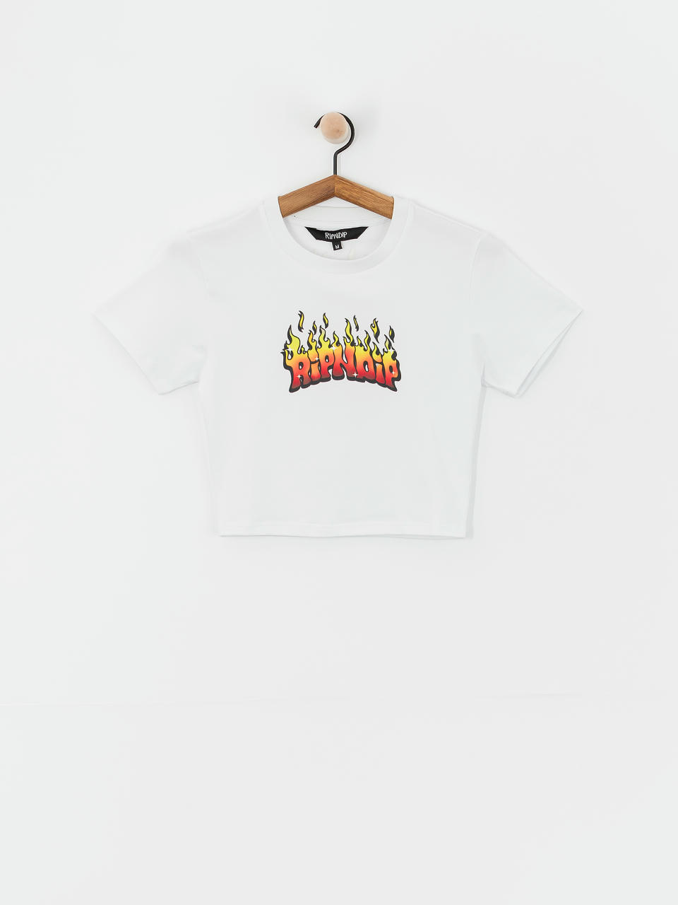 T-shirt RipNDip Scary Cute Cropped Baby Wmn (white)