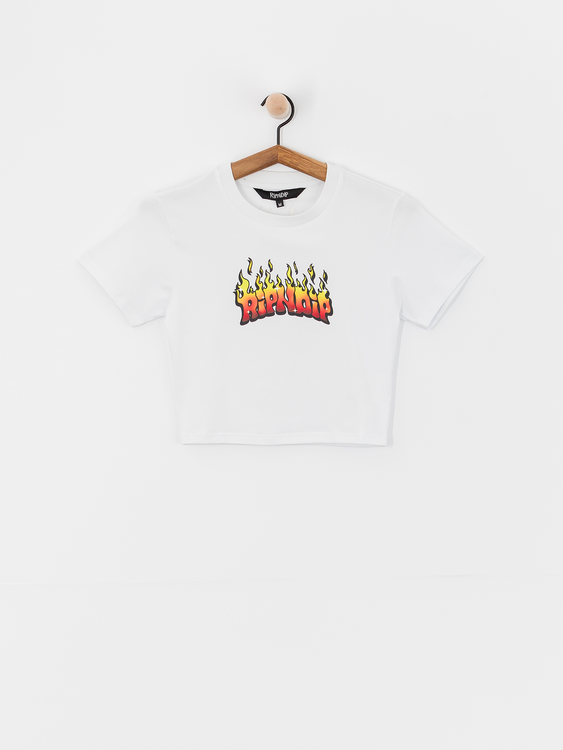T-shirt RipNDip Scary Cute Cropped Baby Wmn (white)