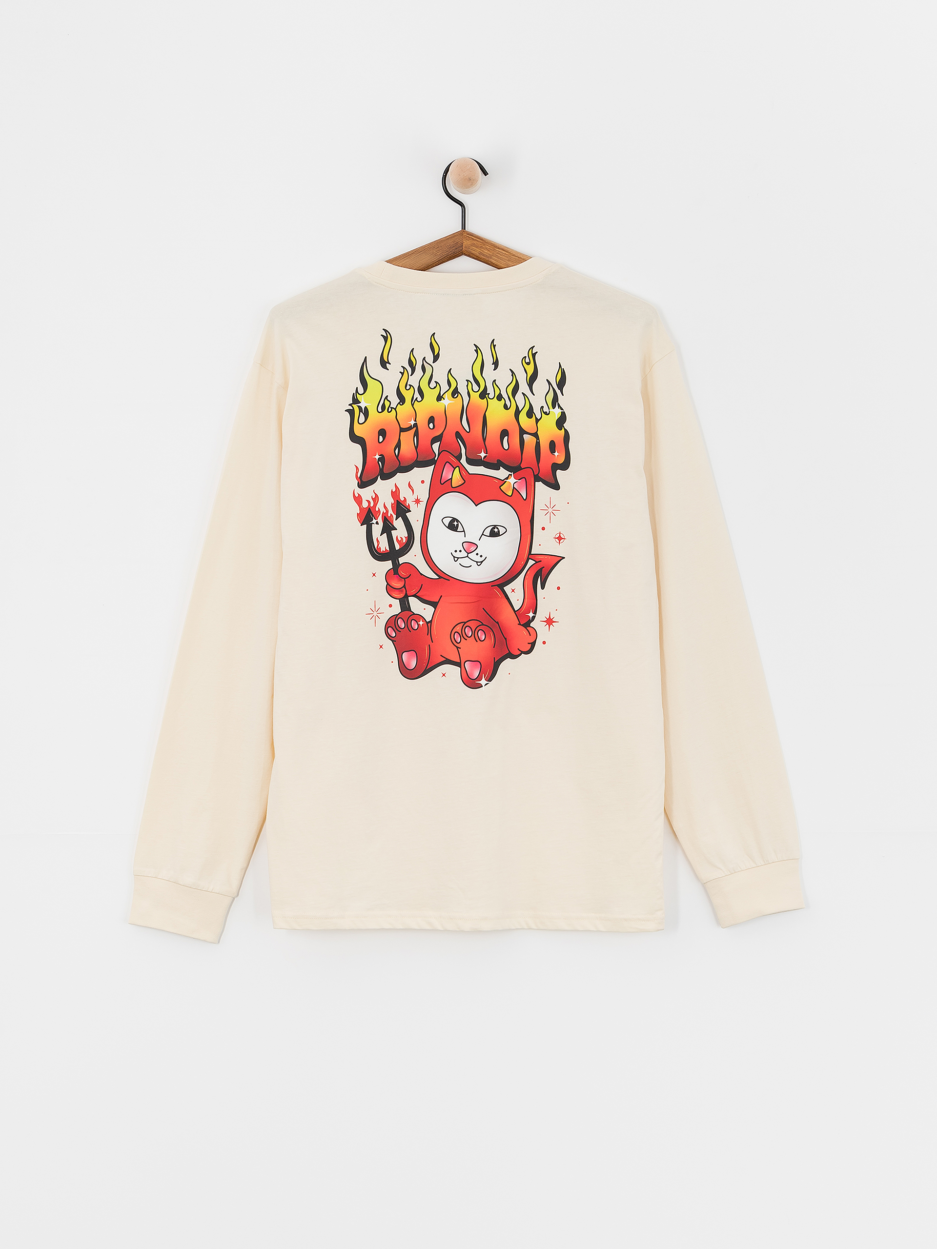 Longsleeve RipNDip Scary Cute (natural)