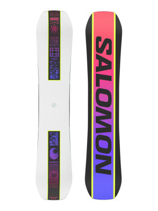 Deska snowboardowa Salomon Huck Knife (white/red/blue)