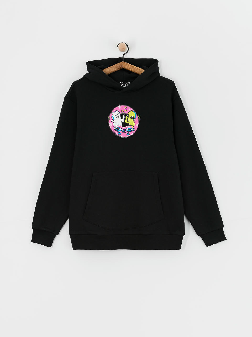 Bluza z kapturem RipNDip Love Is Ripndip HD (black)