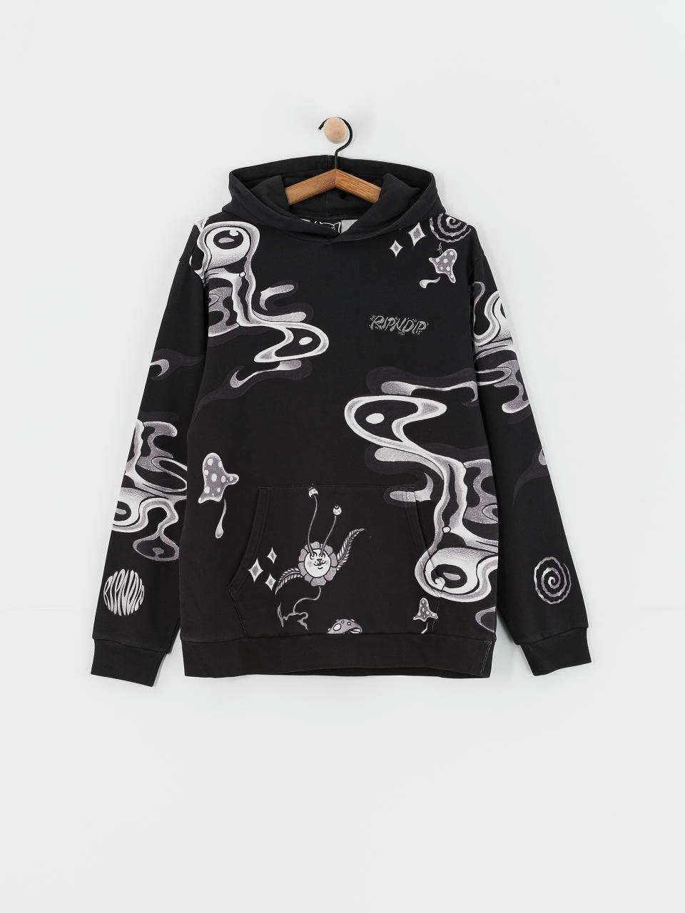 Bluza z kapturem RipNDip Space Walk HD (black)