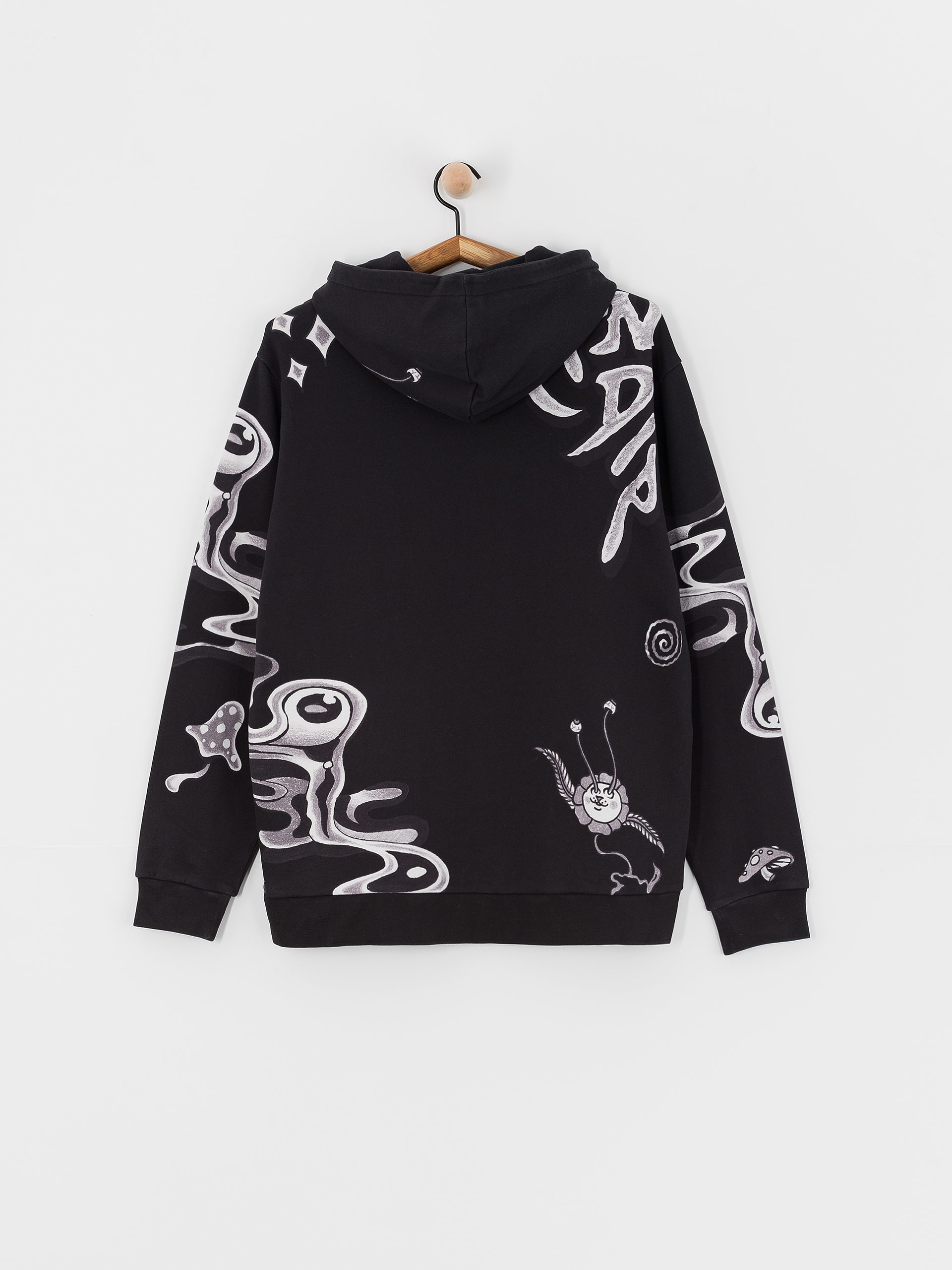 Bluza z kapturem RipNDip Space Walk HD (black)