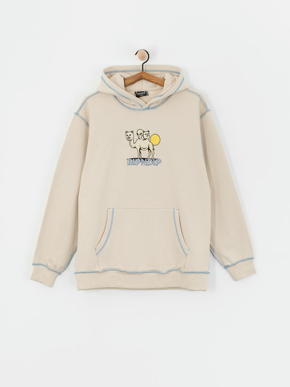 Bluza z kapturem RipNDip Barnum HD (bone)