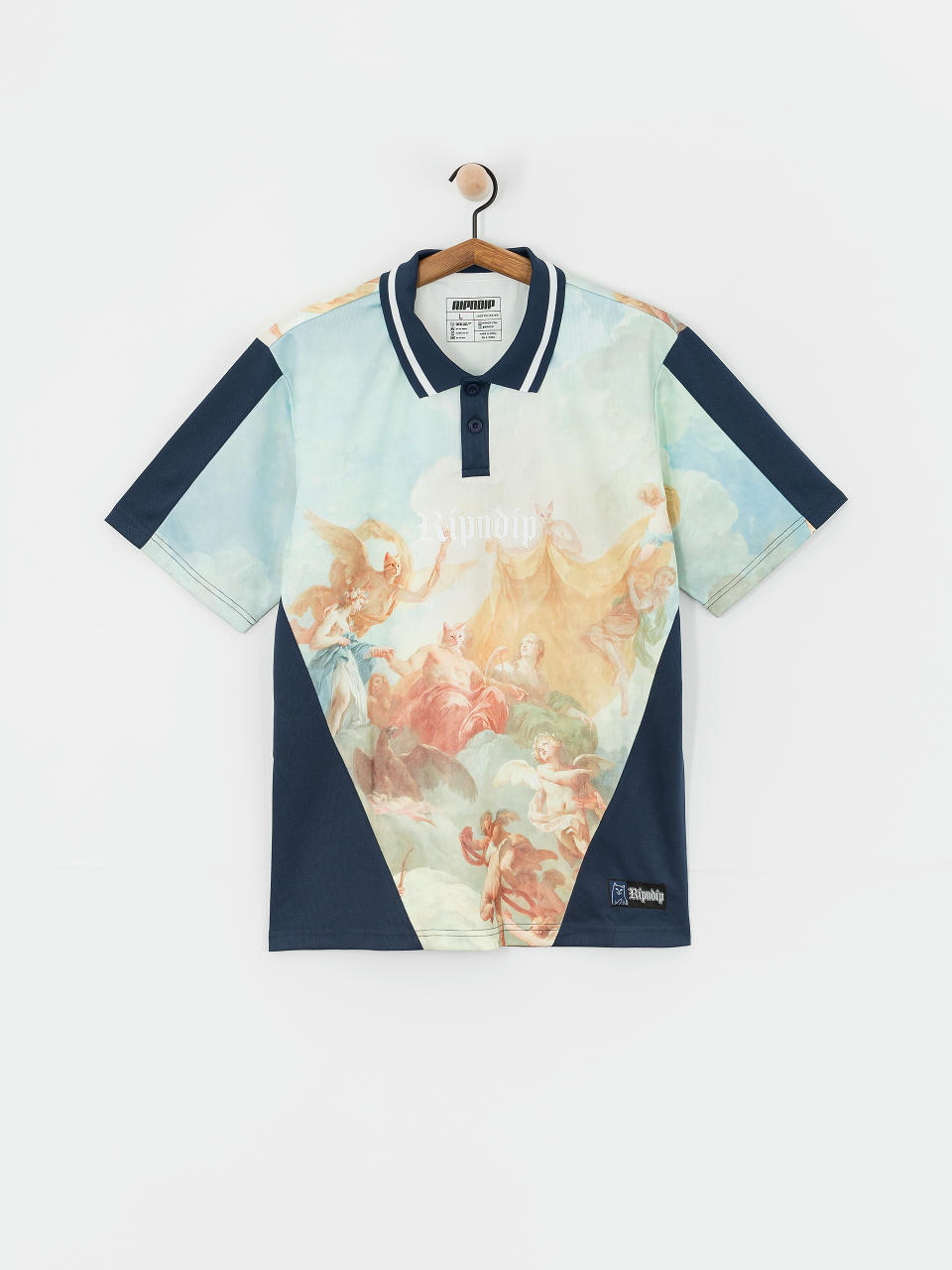 T-shirt RipNDip Heavens Waiting Soccer Jersey (navy multi)