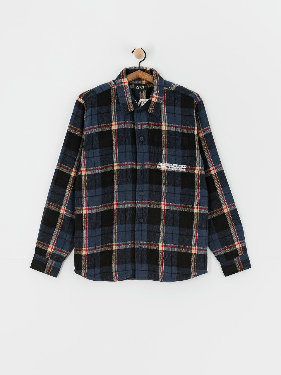 Koszula RipNDip Robo Button Up Flannel (navy)