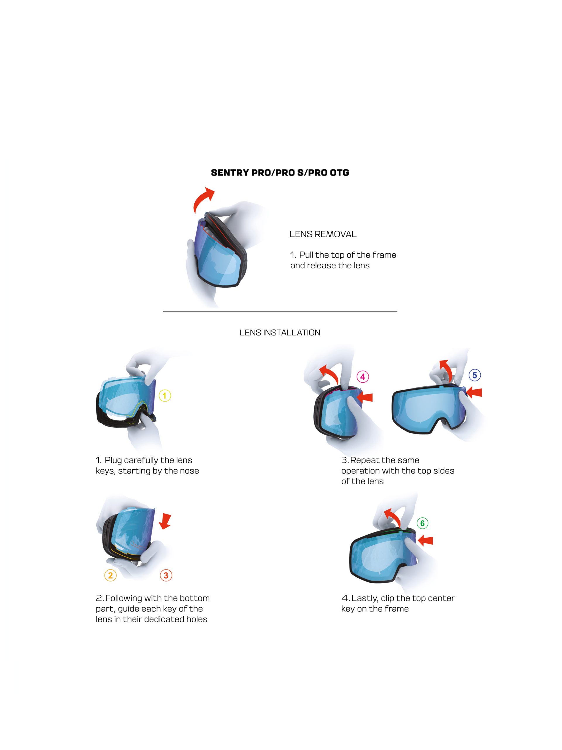 Gogle Salomon Sentry Pro Sigma (greyvio/pr/lb)