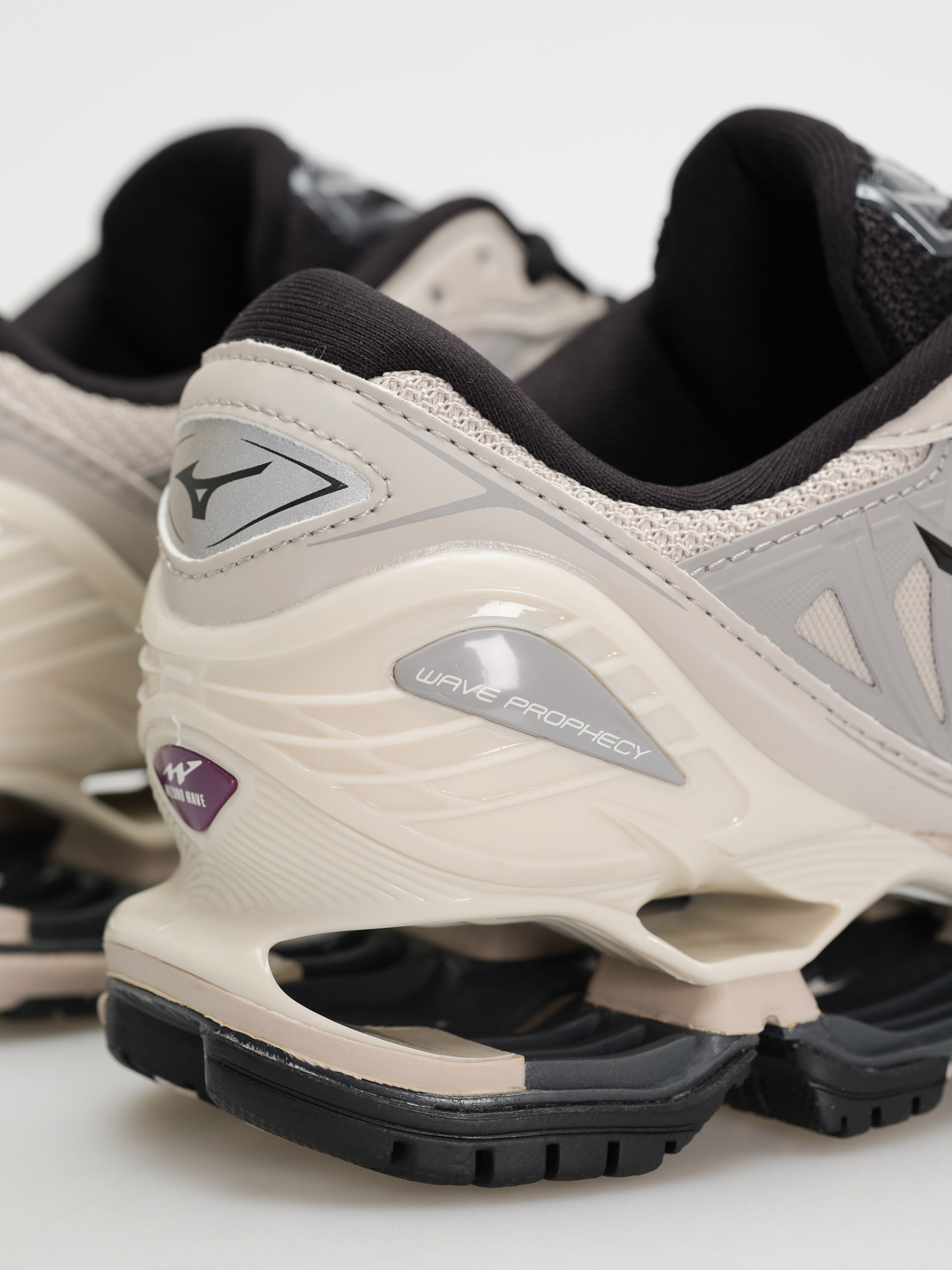 Buty Mizuno Wave Prophecy LS - czarny, szary (silver cloud