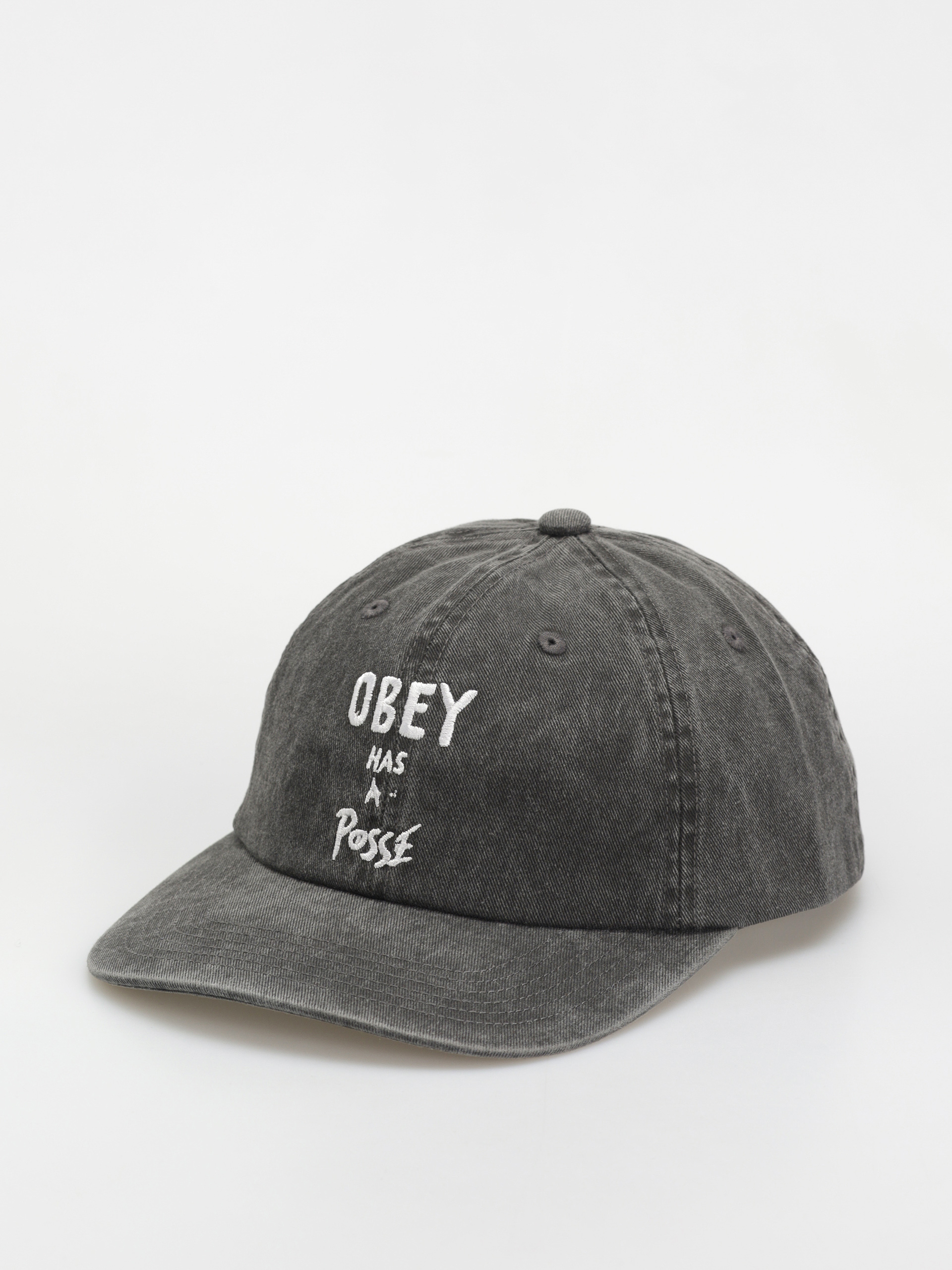 Czapka z daszkiem OBEY Pigment Posse (pigment black)